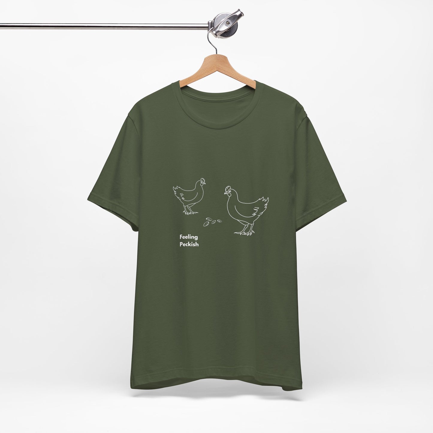 Feeling Peckish Unisex Jersey Short Sleeve Tee