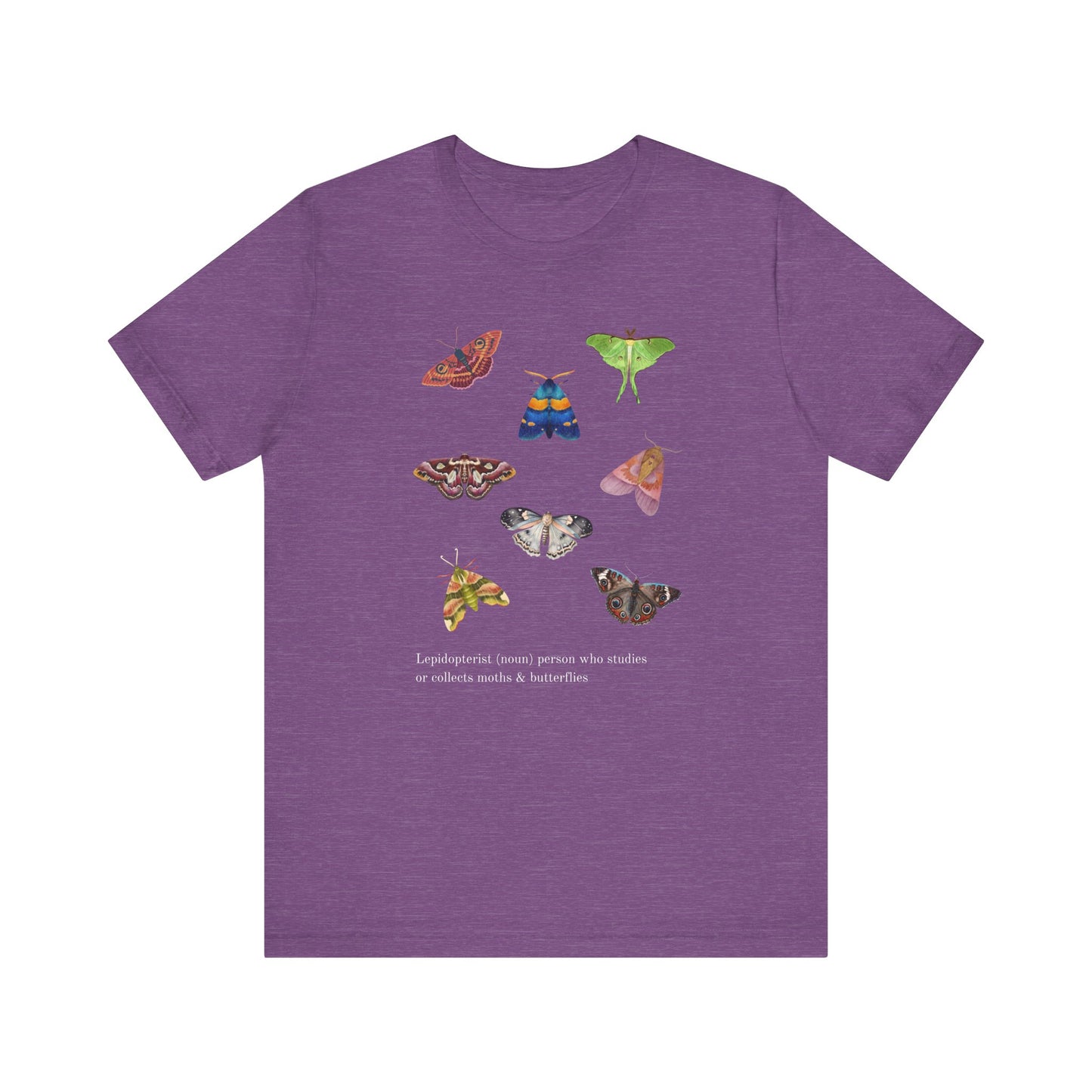 Lepidopterist Unisex Jersey Short Sleeve Tee