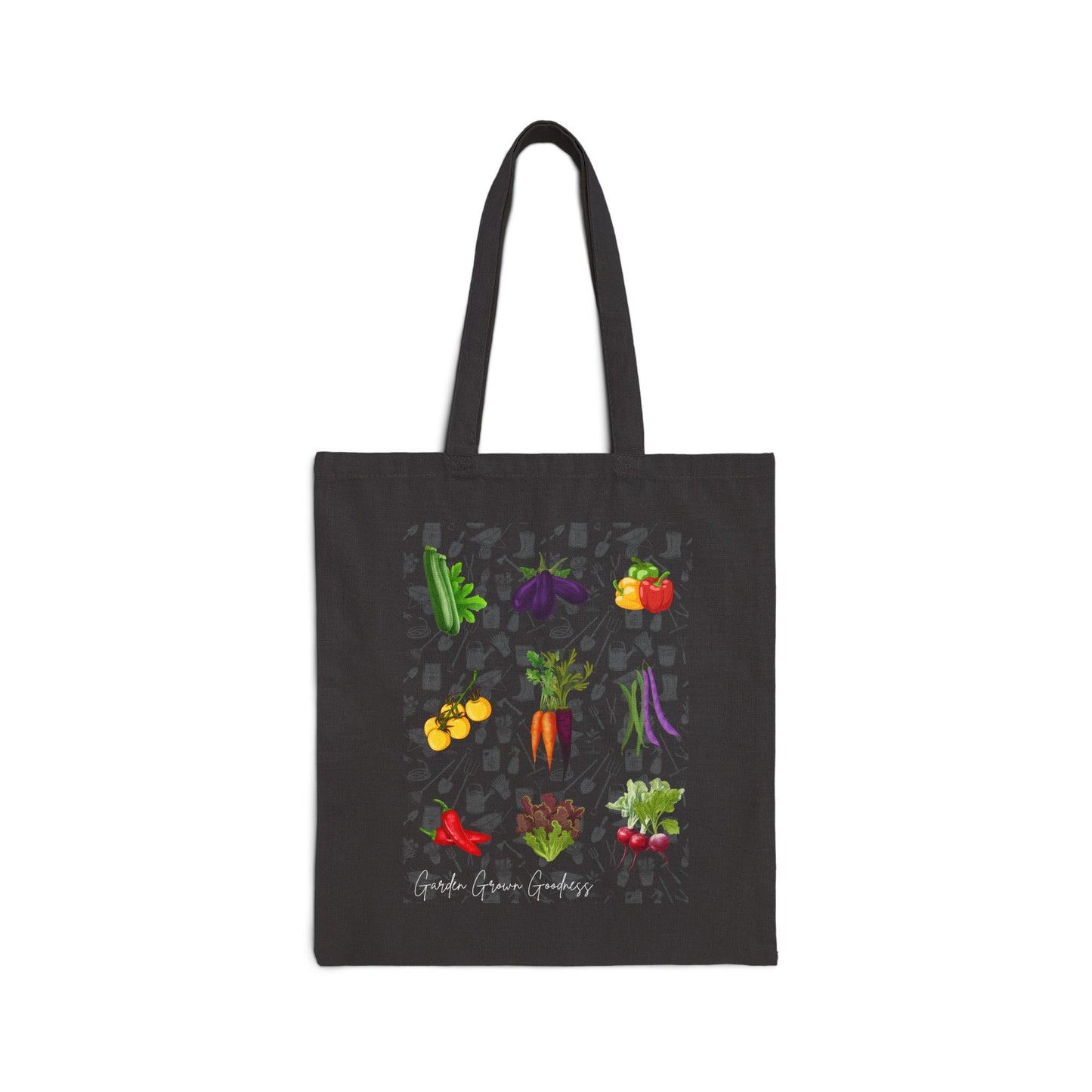 Garden Grown Cotton Canvas Tote Bag