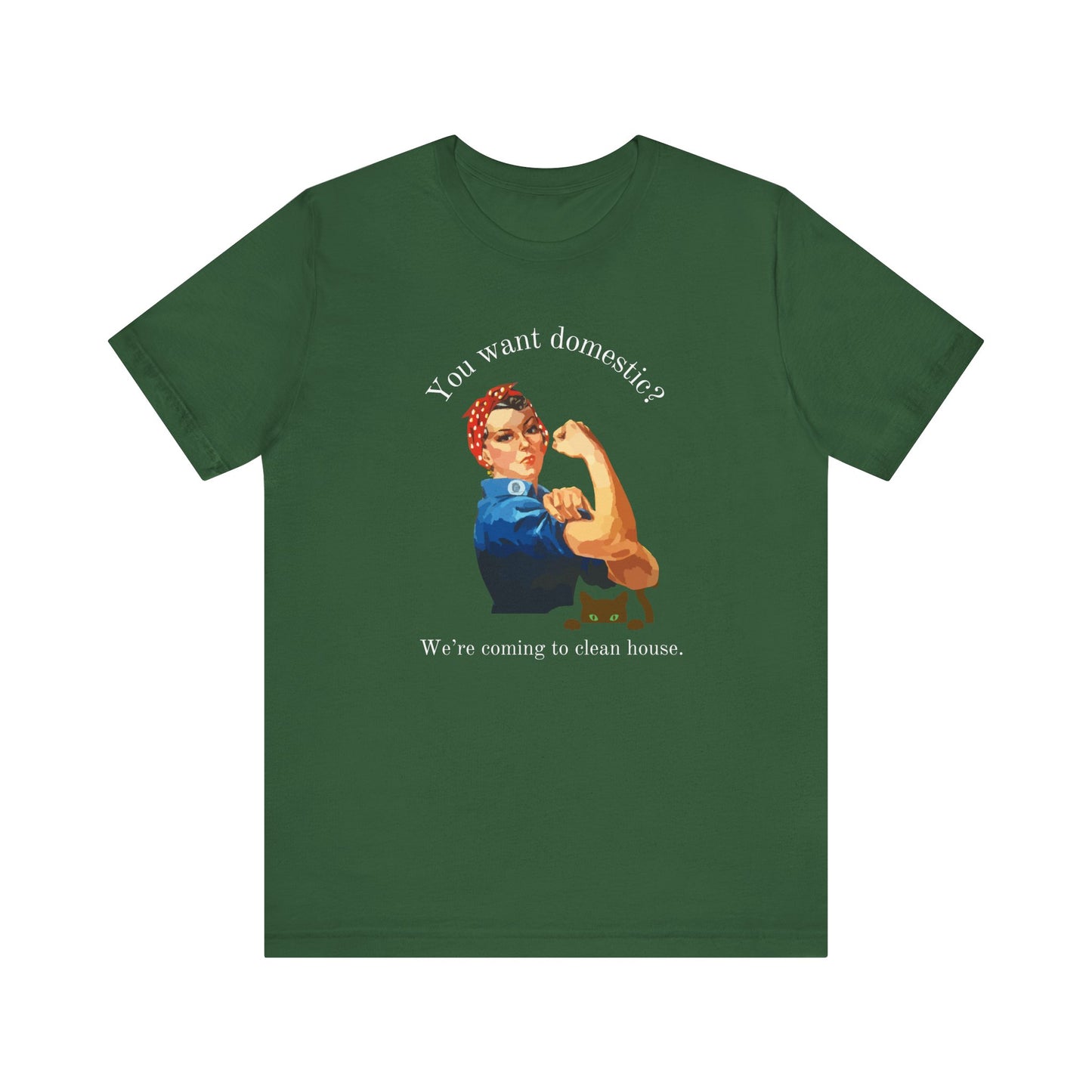 Clean House Unisex Jersey Short Sleeve Tee