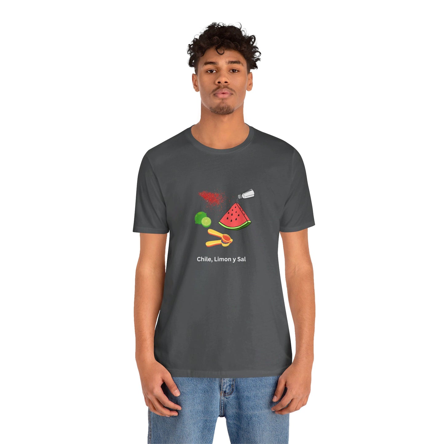 Chile, Limon, Y Sal - Unisex Jersey Short Sleeve Tee