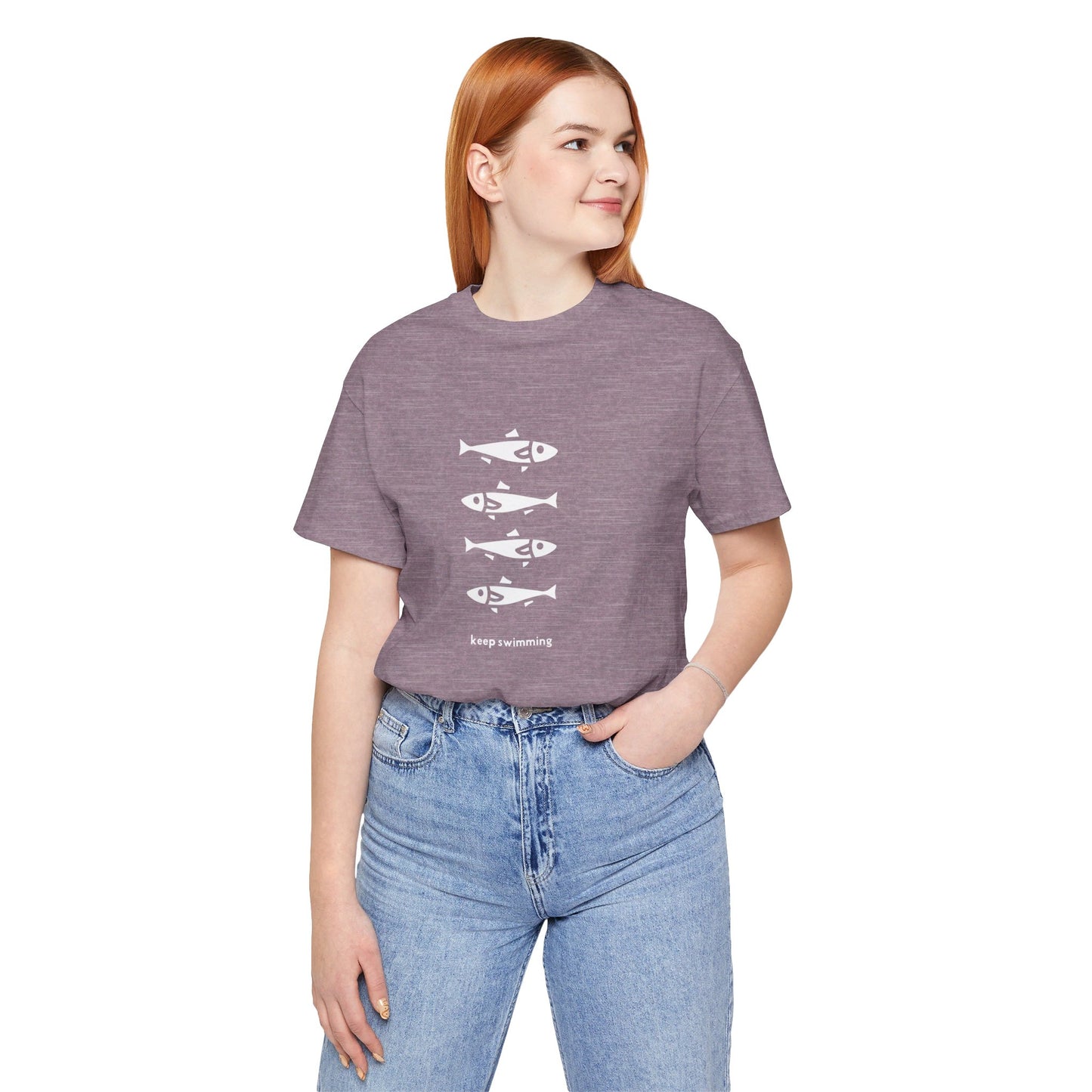 Keep Swimming Unisex Jersey Short Sleeve Tee