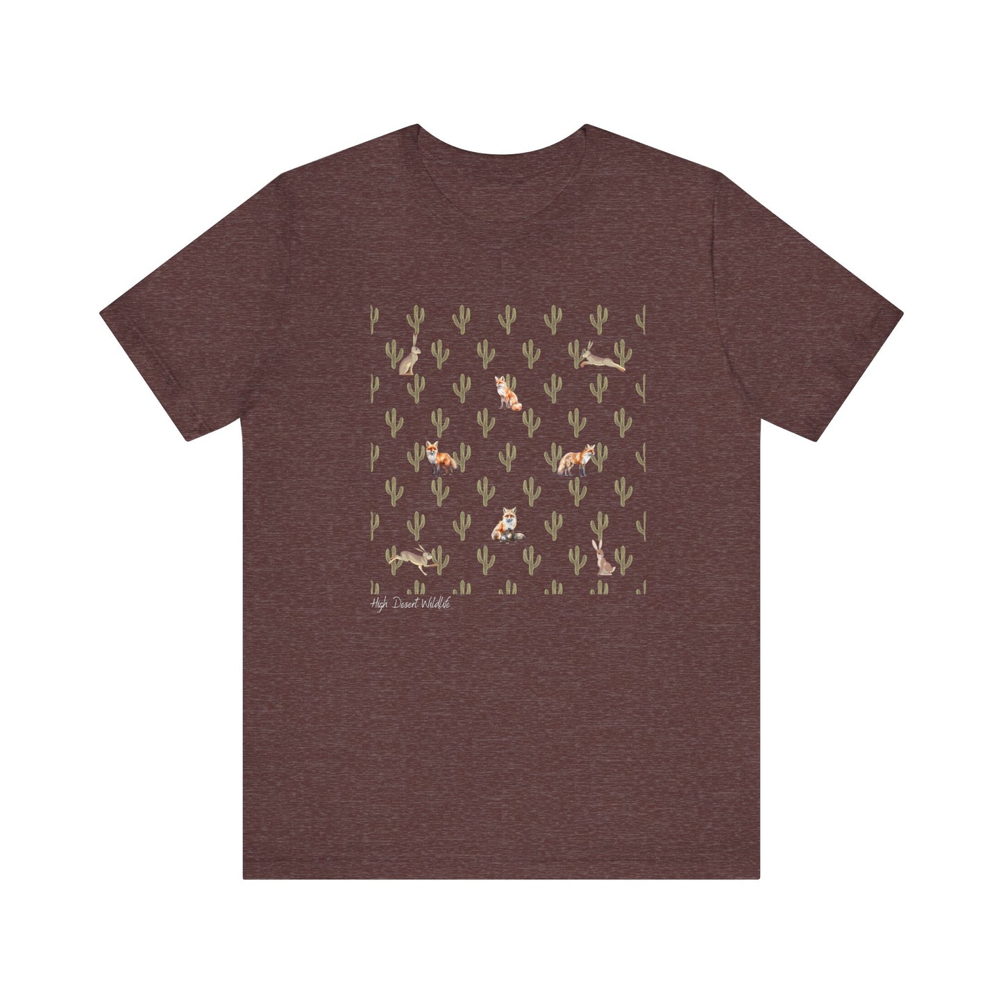 High Desert Wildlife I- Unisex Jersey Short Sleeve Tee