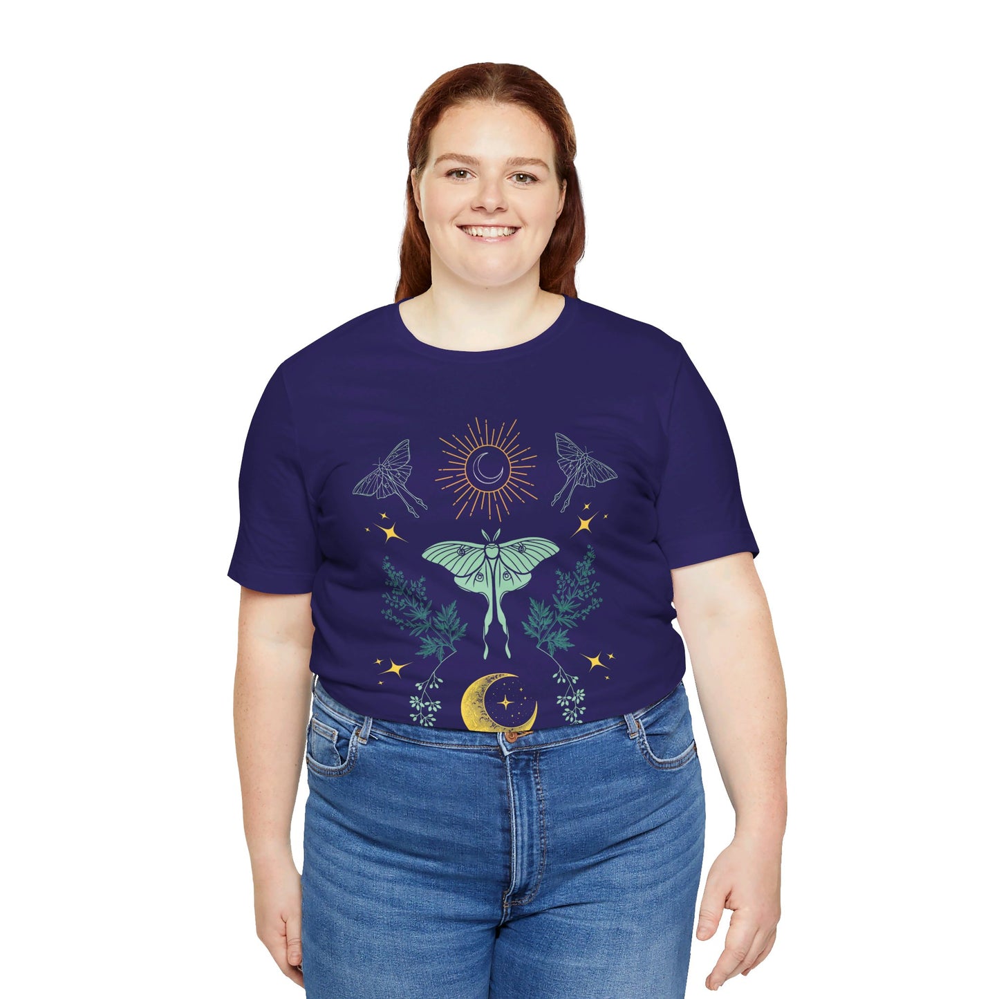 Luna Moth Unisex Jersey Short Sleeve Tee