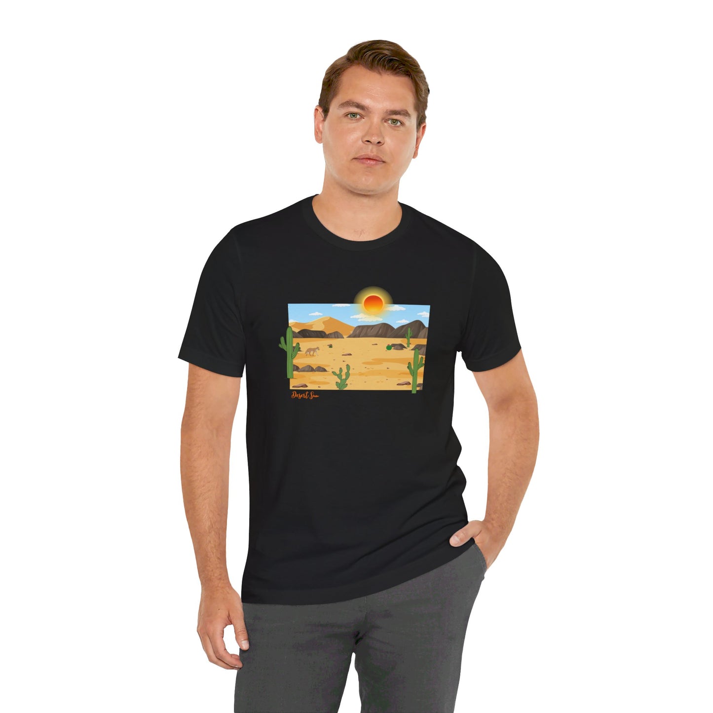 Desert Sun-Unisex Jersey Short Sleeve Tee