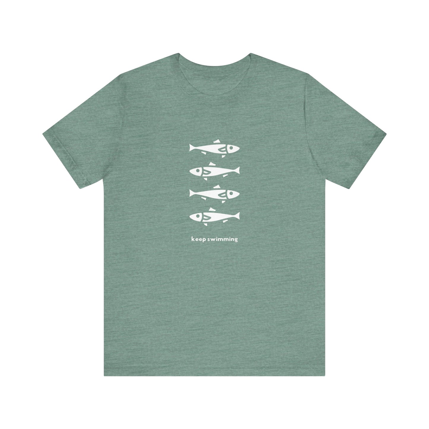 Keep Swimming Unisex Jersey Short Sleeve Tee