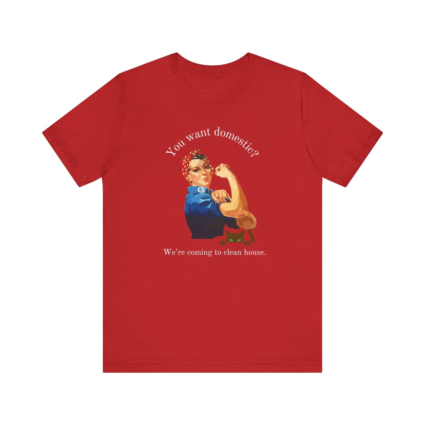 Clean House Unisex Jersey Short Sleeve Tee