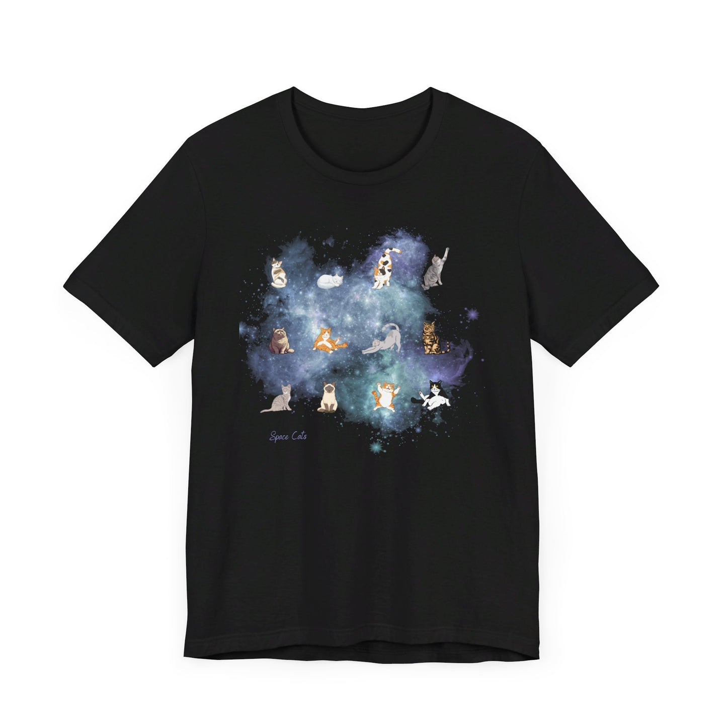 Space Cats - Unisex Jersey Short Sleeve Tee