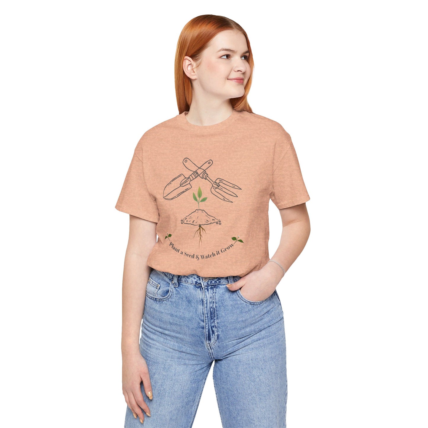 Plant A Seed 2 Unisex Jersey Short Sleeve Tee