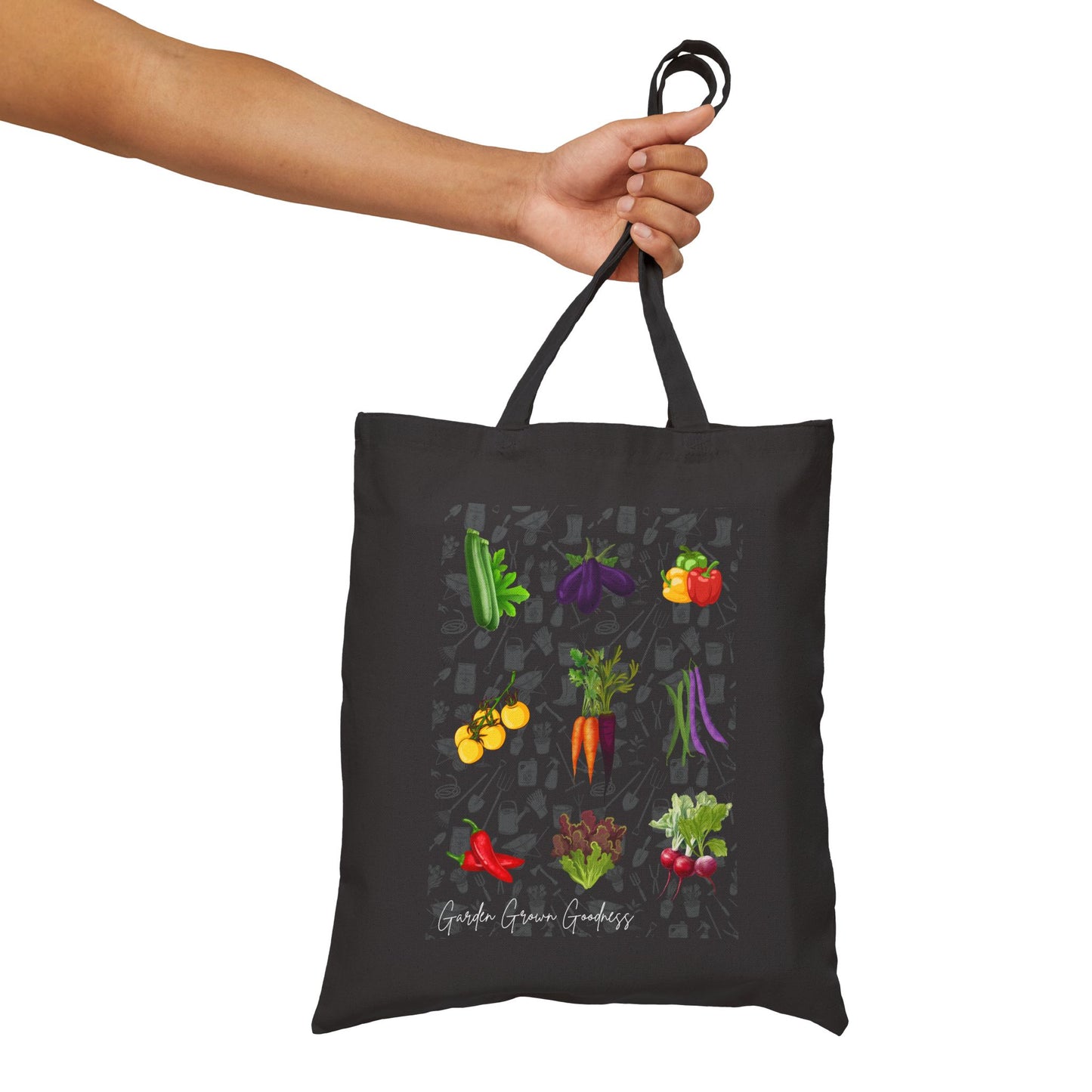 Garden Grown Cotton Canvas Tote Bag