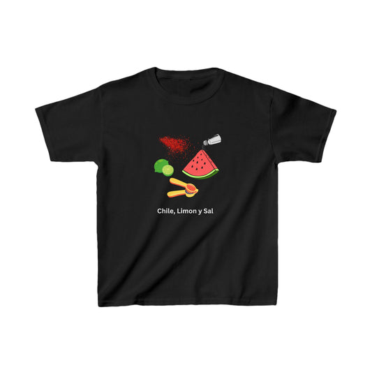 Chile, Limon, y Sal - Kids Heavy Cotton™ Tee
