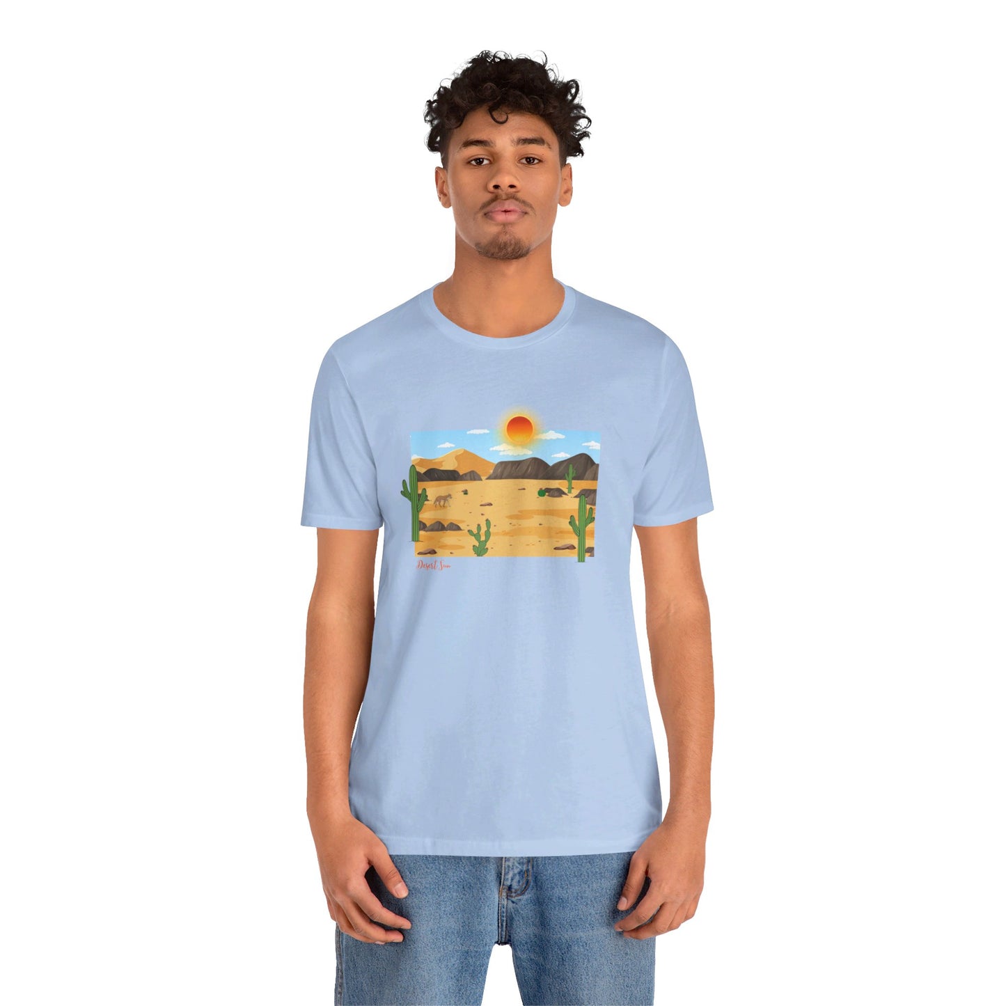 Desert Sun-Unisex Jersey Short Sleeve Tee