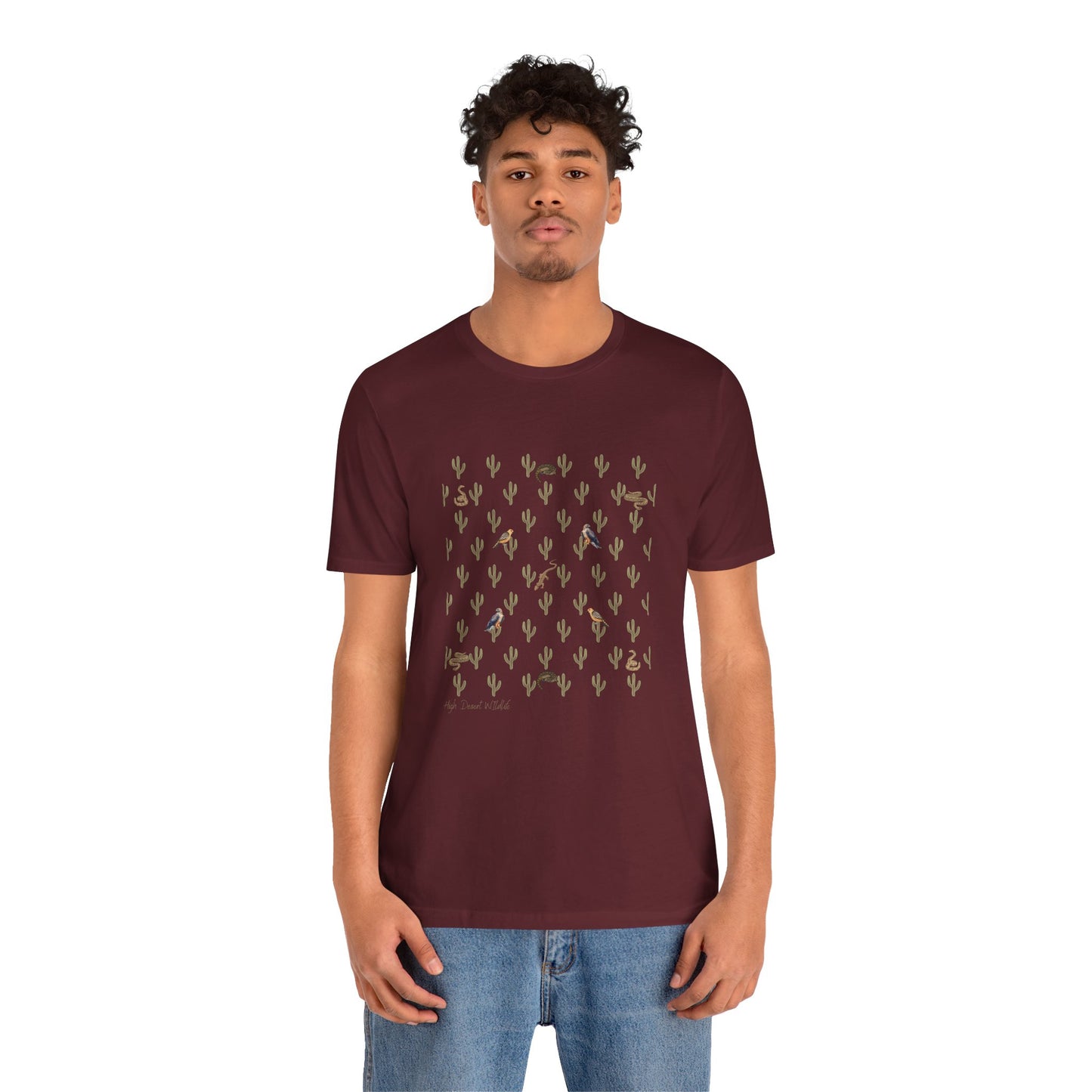 High Desert Wildlife II- Unisex Jersey Short Sleeve Tee