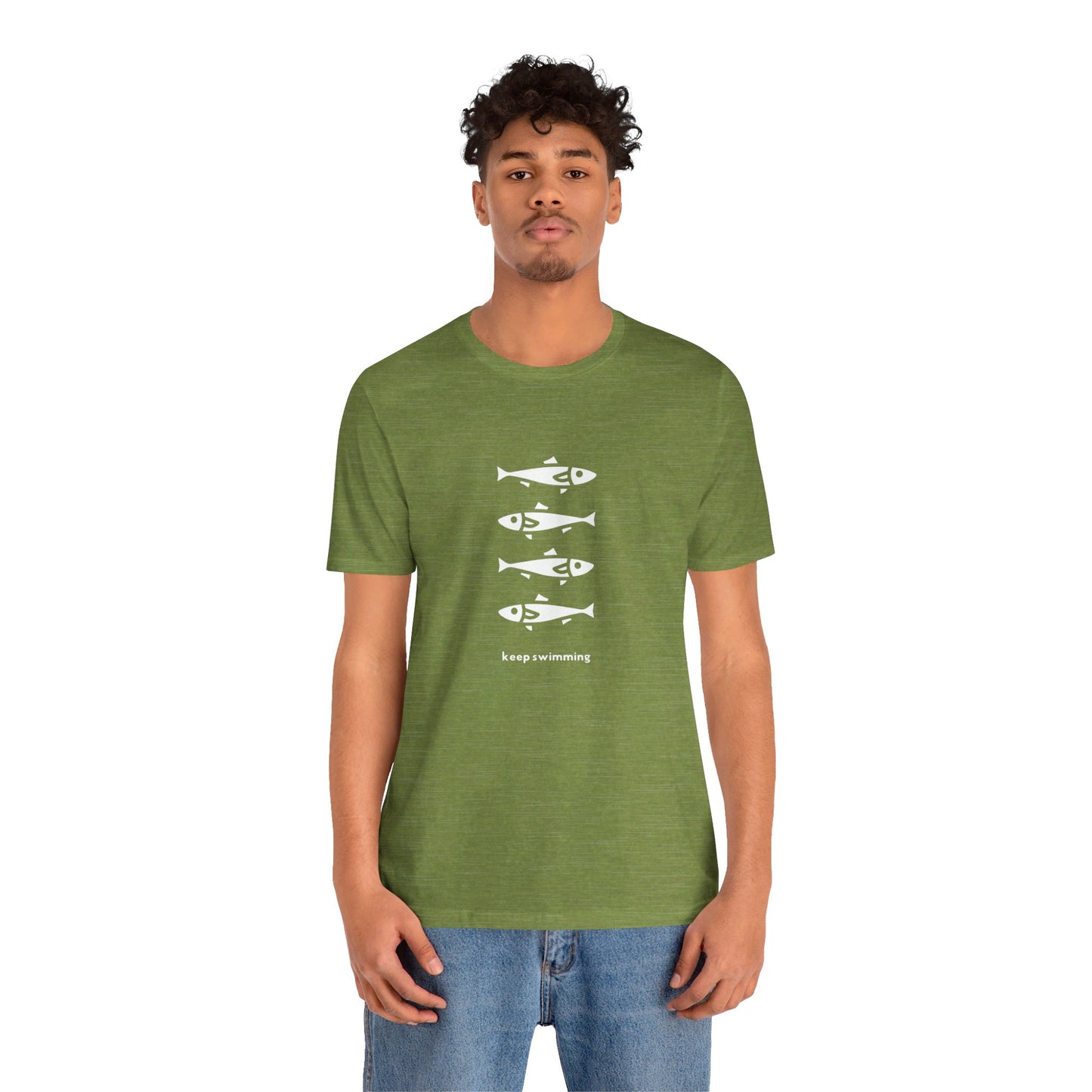 Keep Swimming Unisex Jersey Short Sleeve Tee