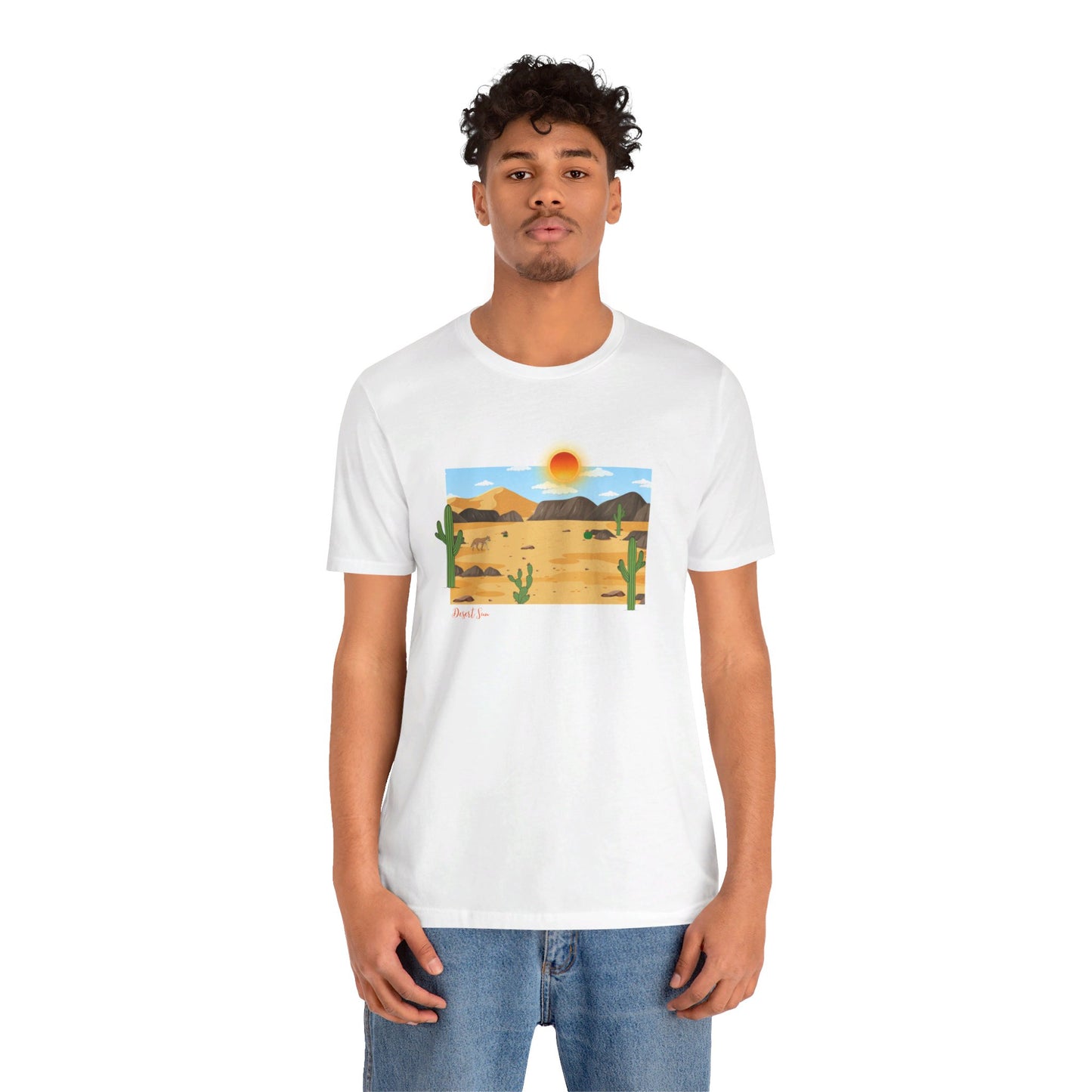 Desert Sun-Unisex Jersey Short Sleeve Tee