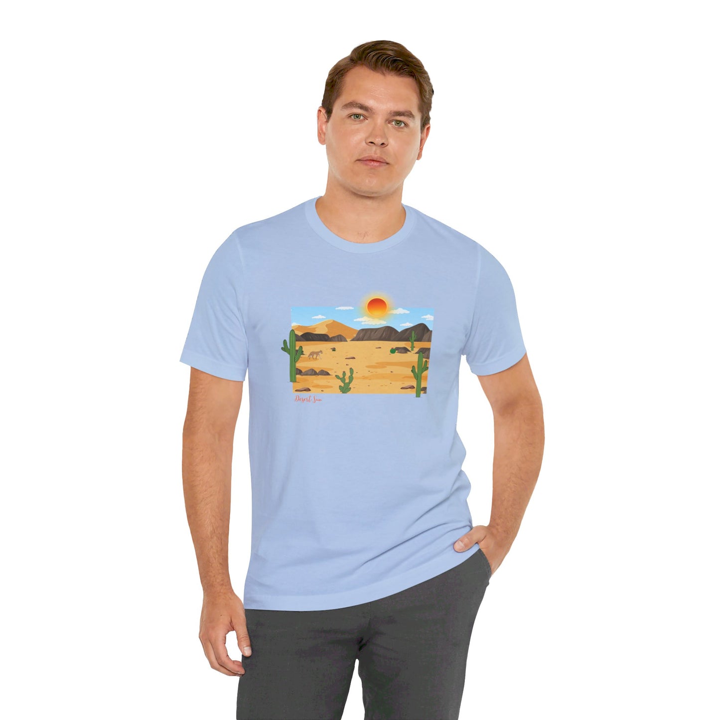 Desert Sun-Unisex Jersey Short Sleeve Tee