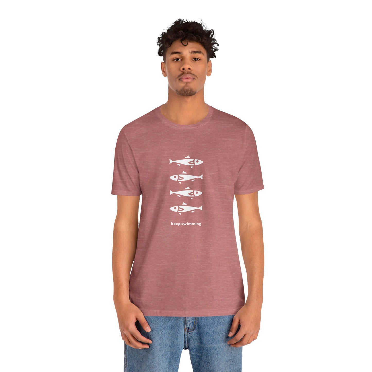 Keep Swimming Unisex Jersey Short Sleeve Tee