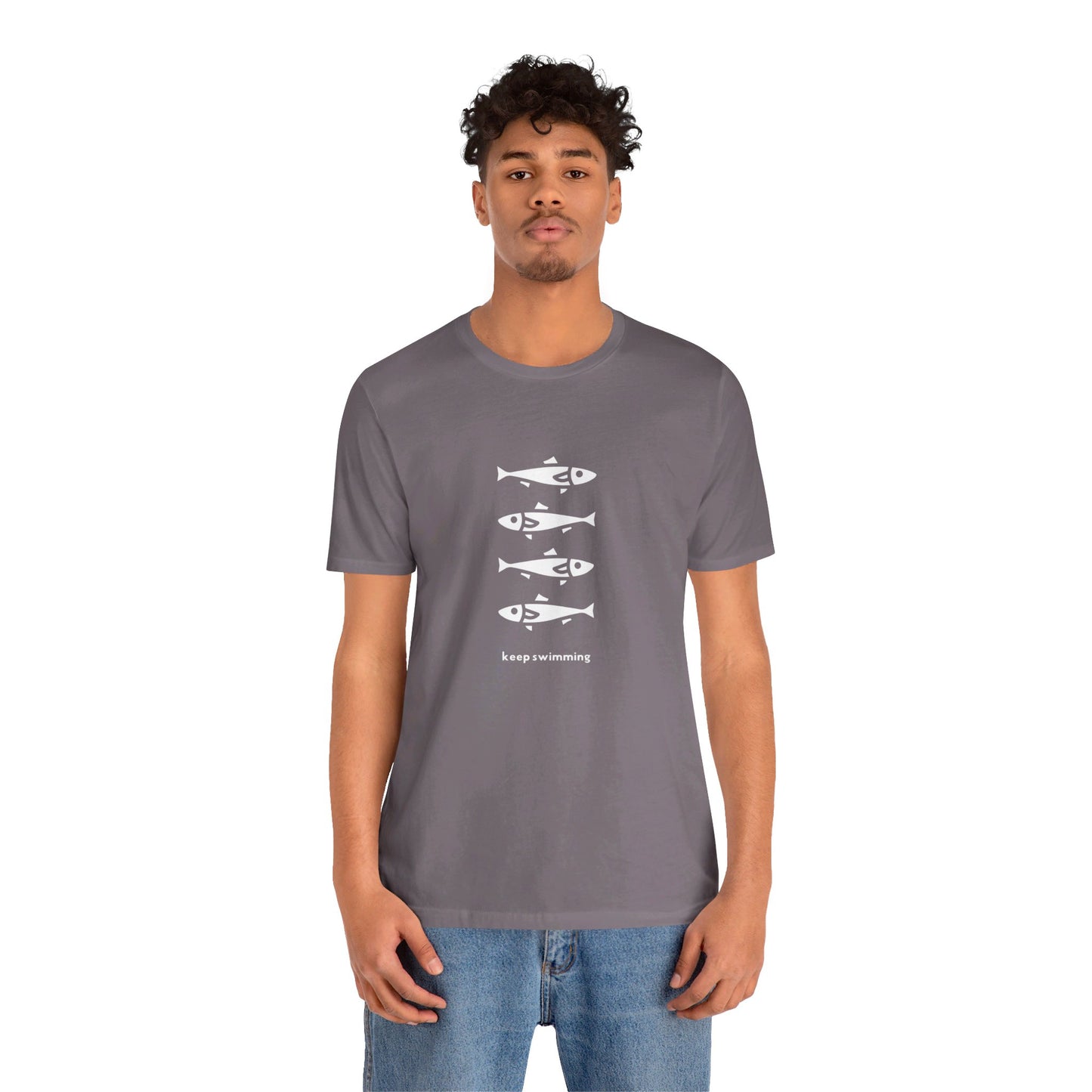 Keep Swimming Unisex Jersey Short Sleeve Tee