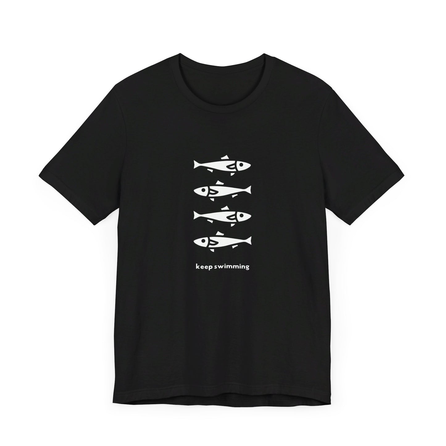 Keep Swimming Unisex Jersey Short Sleeve Tee