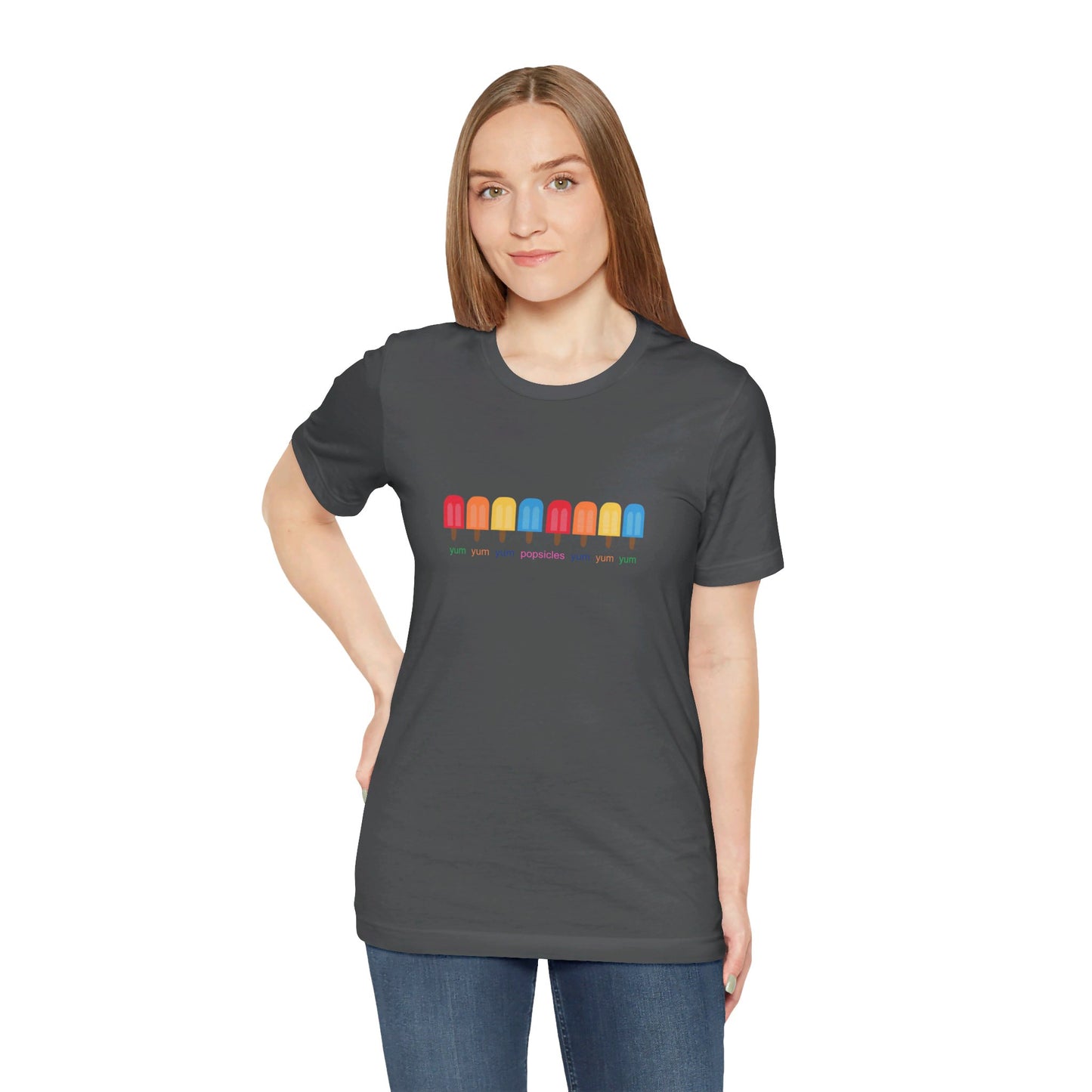 Yum Yum Yum Popsicles - Unisex Jersey Short Sleeve Tee