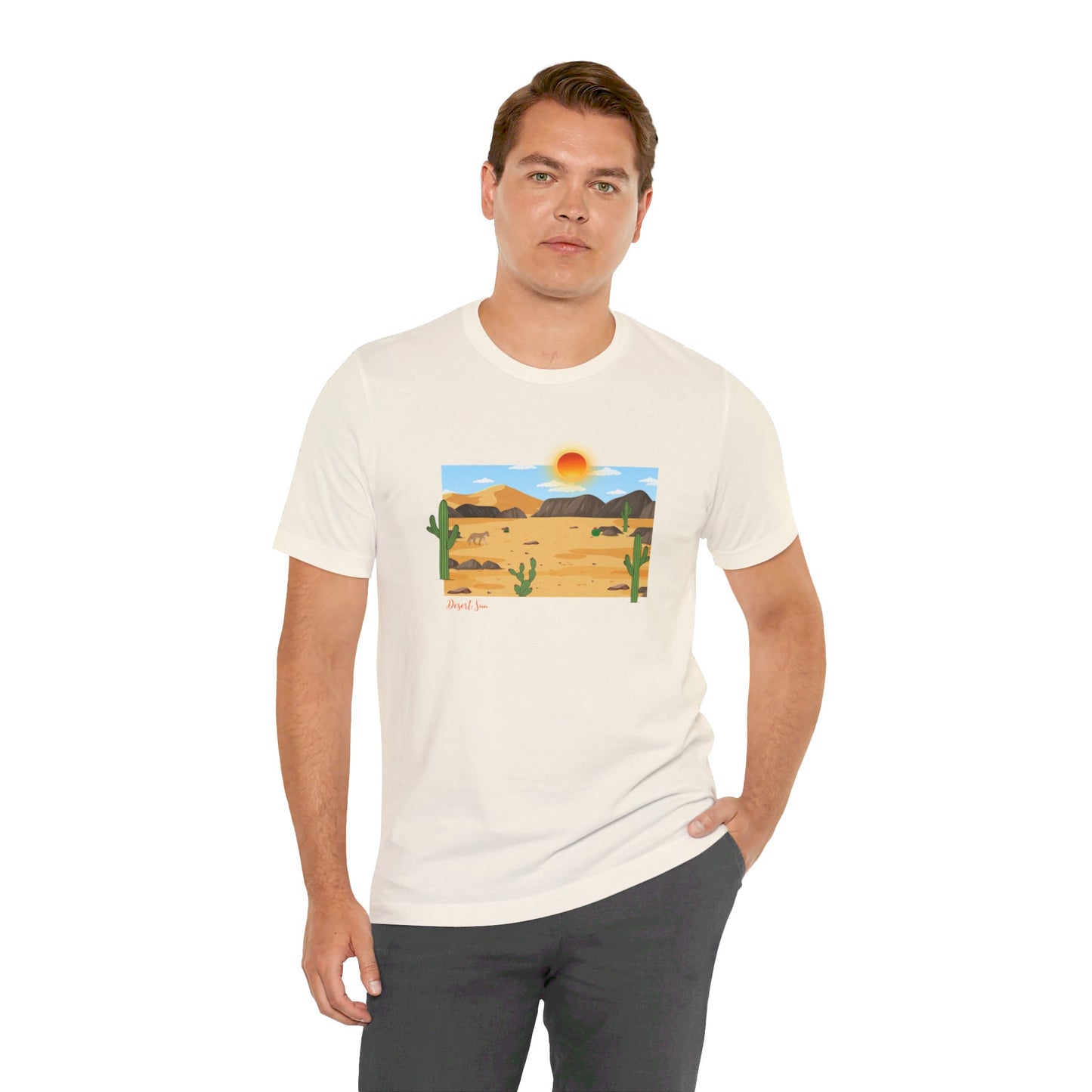 Desert Sun-Unisex Jersey Short Sleeve Tee