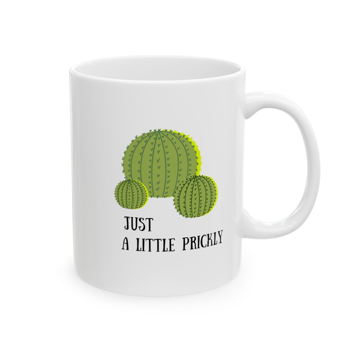 A Little Prickly Ceramic Mug, (11oz, 15oz)