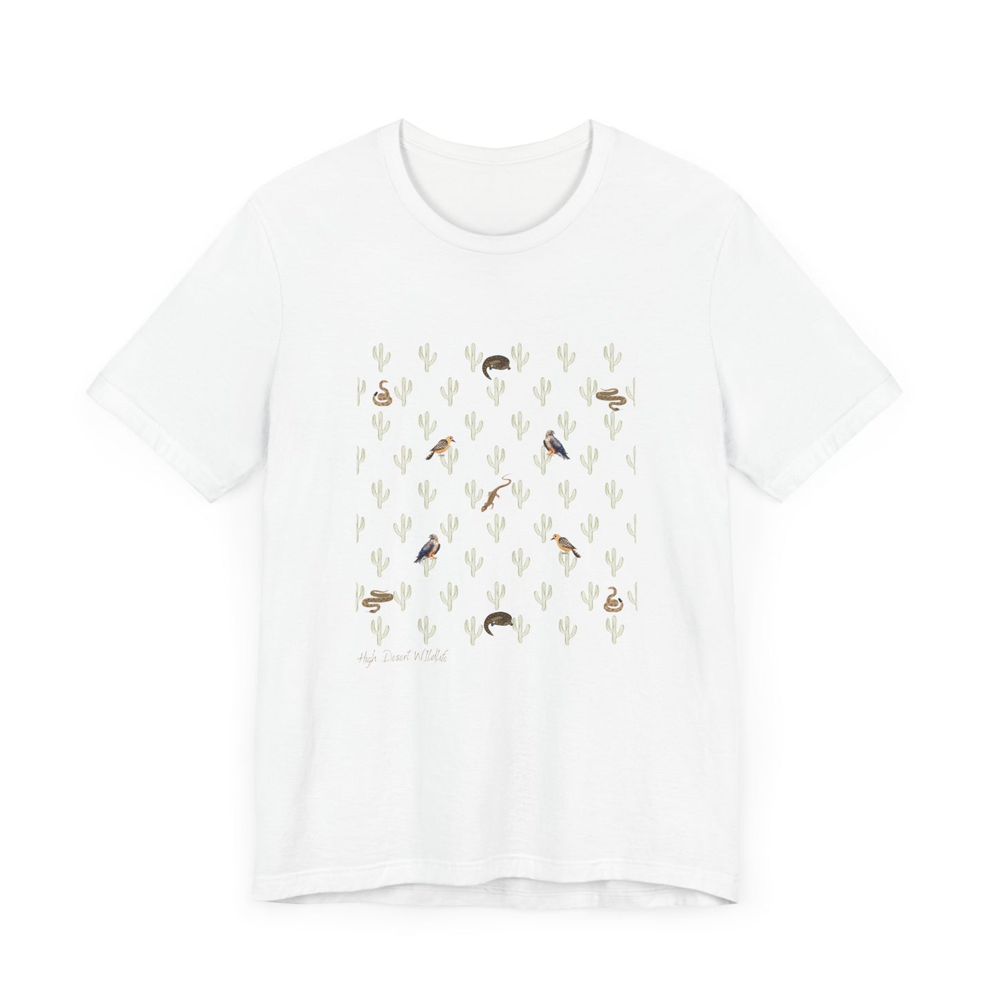 High Desert Wildlife II- Unisex Jersey Short Sleeve Tee