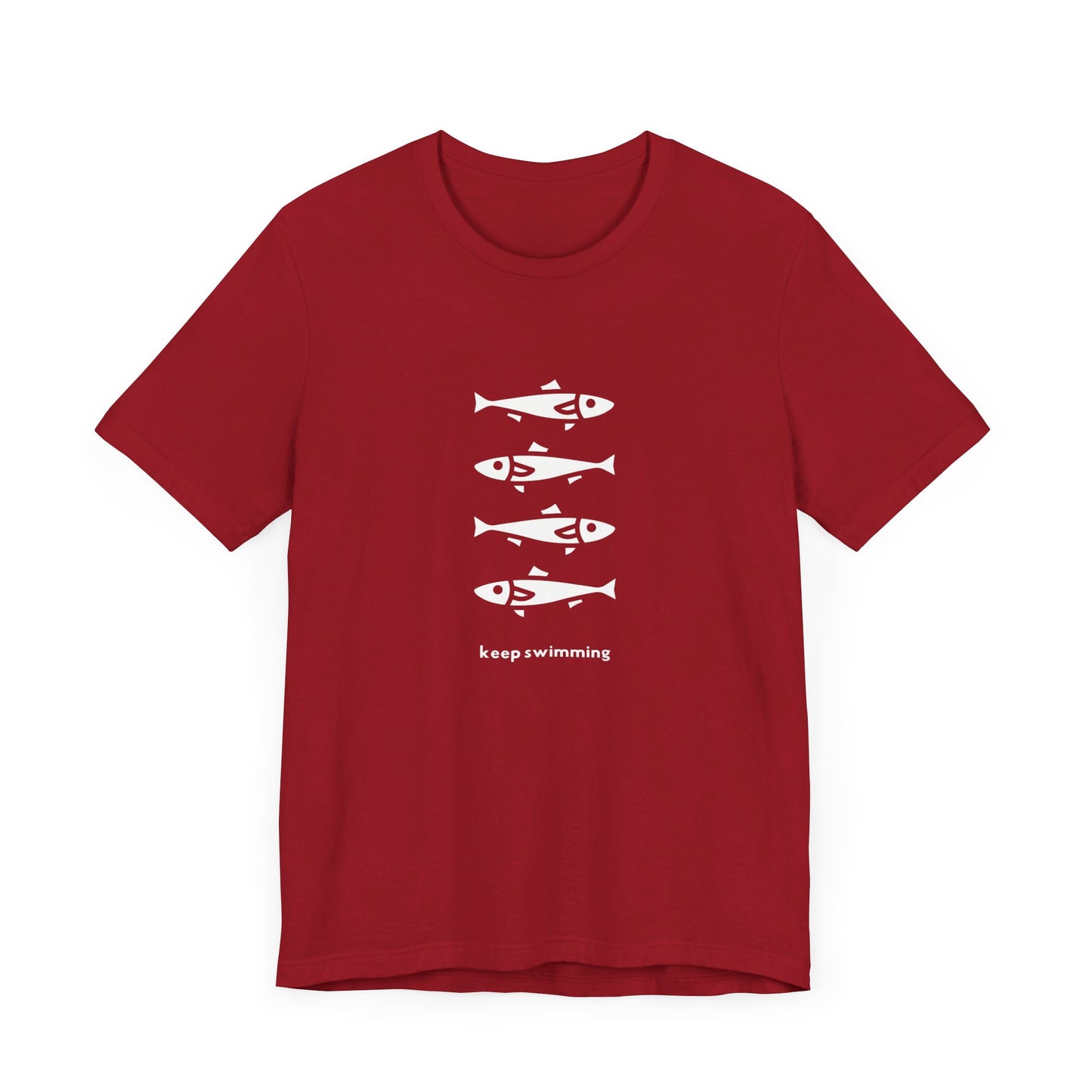 Keep Swimming Unisex Jersey Short Sleeve Tee