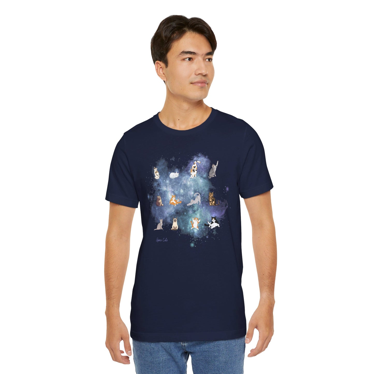 Space Cats - Unisex Jersey Short Sleeve Tee
