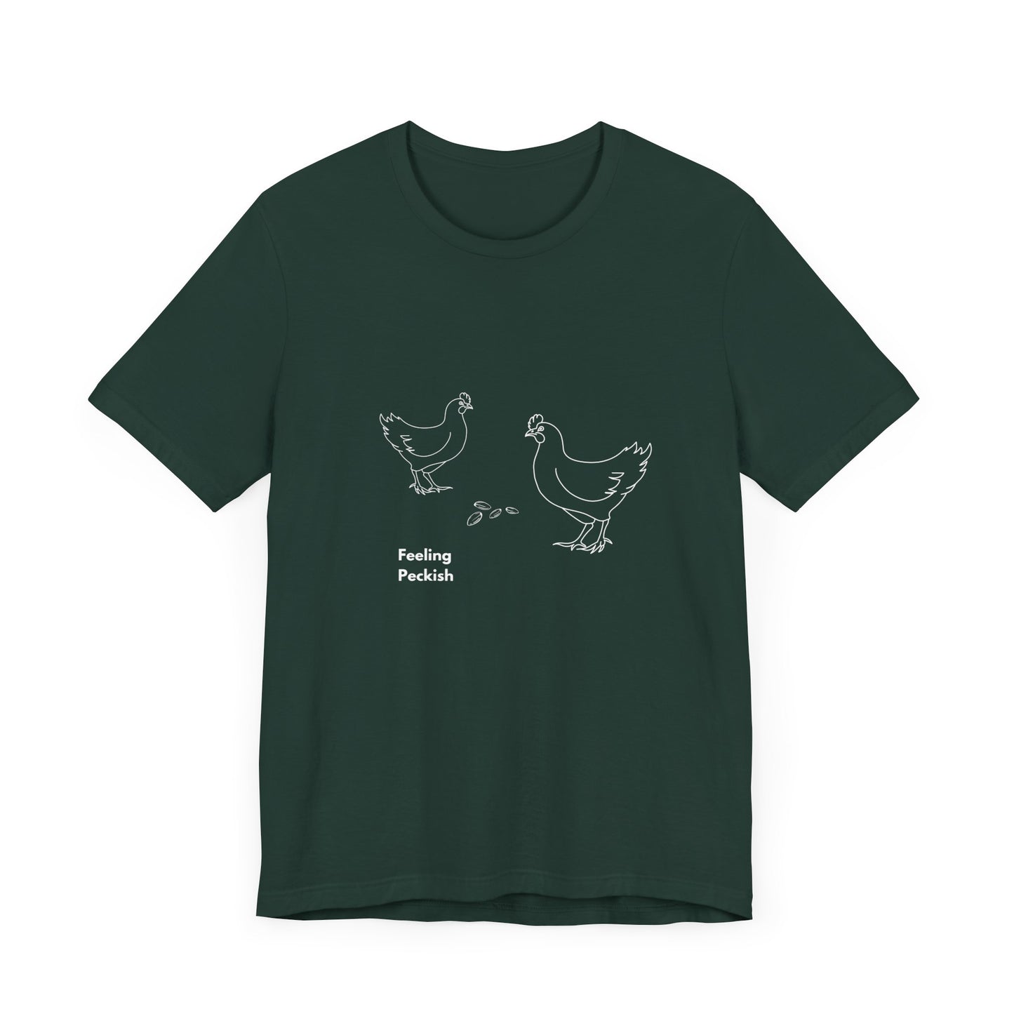 Feeling Peckish Unisex Jersey Short Sleeve Tee