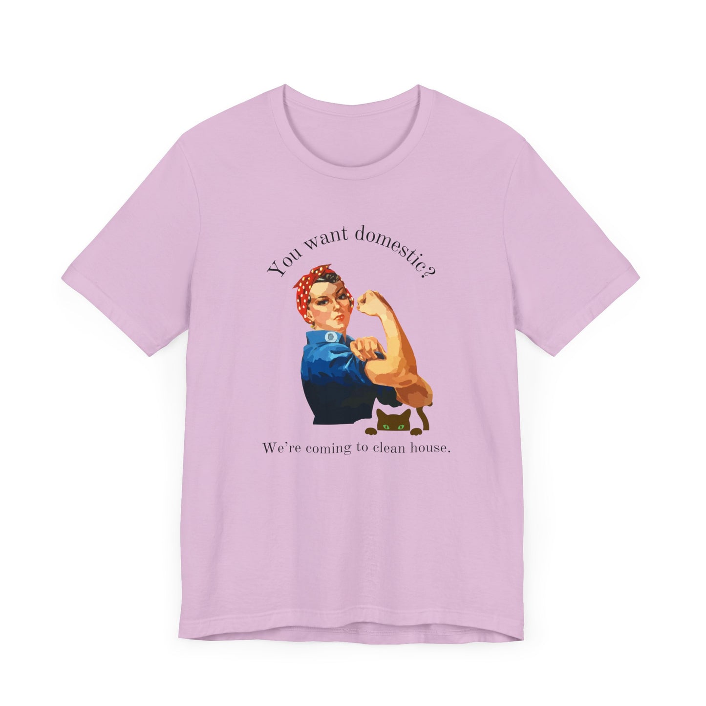 Cleaning House Unisex Jersey Short Sleeve Tee
