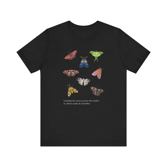 Lepidopterist Unisex Jersey Short Sleeve Tee