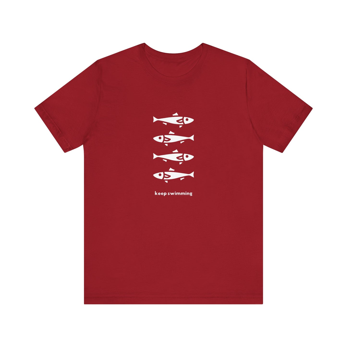 Keep Swimming Unisex Jersey Short Sleeve Tee