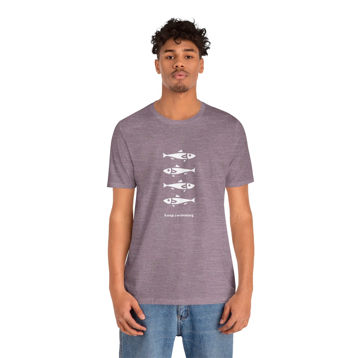 Keep Swimming Unisex Jersey Short Sleeve Tee