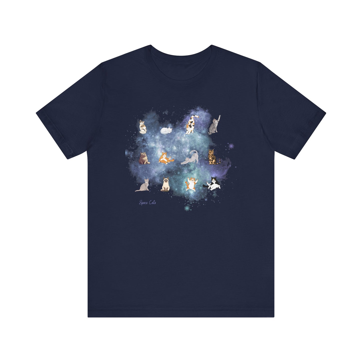 Space Cats - Unisex Jersey Short Sleeve Tee