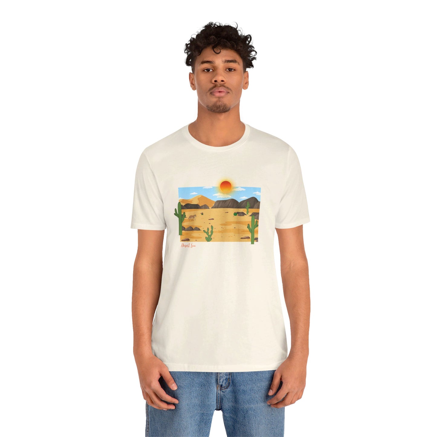 Desert Sun-Unisex Jersey Short Sleeve Tee