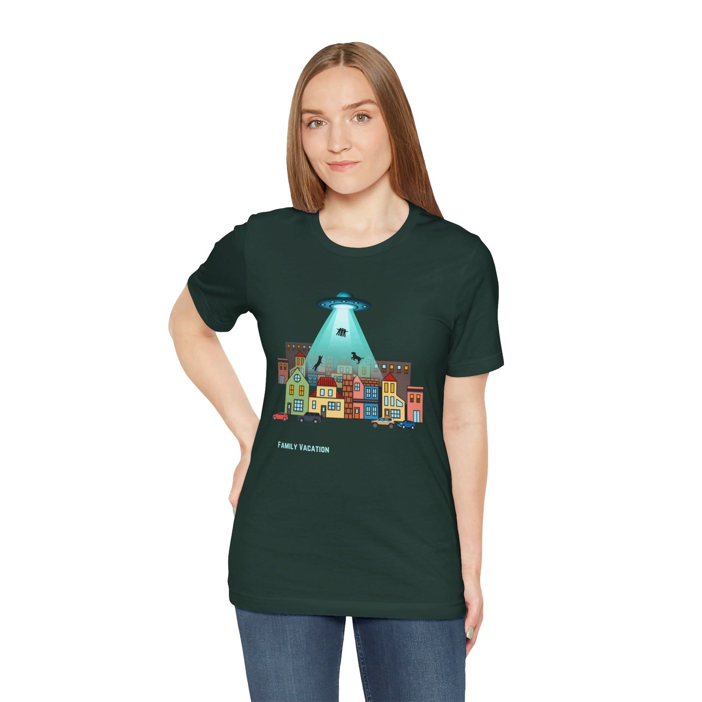 Family Vacation Unisex Jersey Short Sleeve Tee