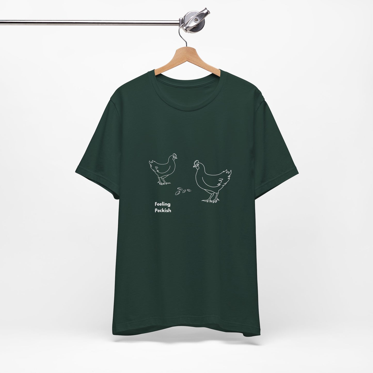 Feeling Peckish Unisex Jersey Short Sleeve Tee