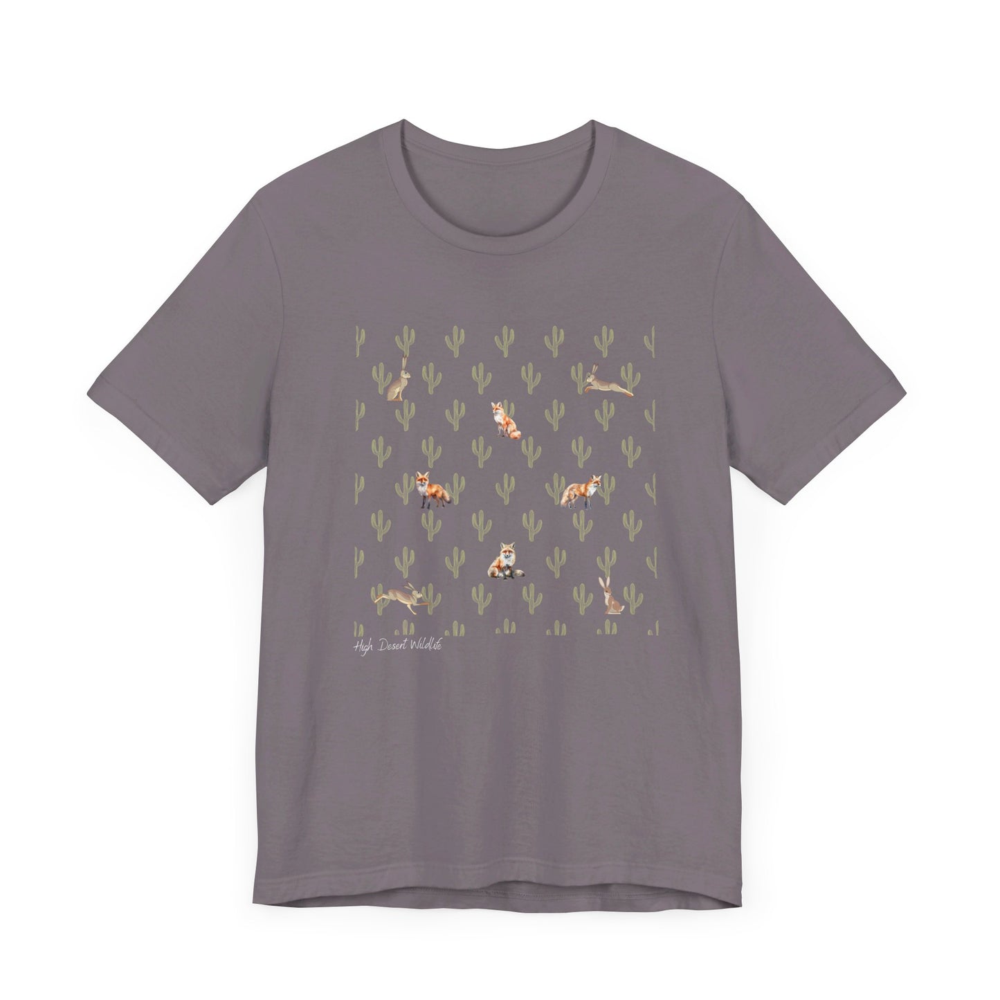 High Desert Wildlife I- Unisex Jersey Short Sleeve Tee