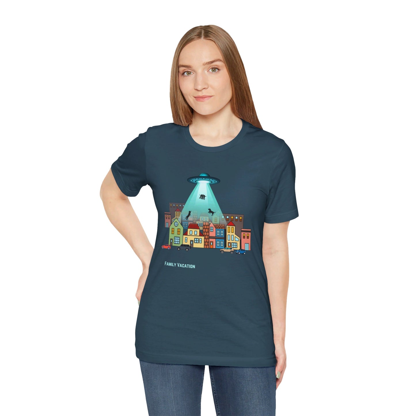 Family Vacation Unisex Jersey Short Sleeve Tee