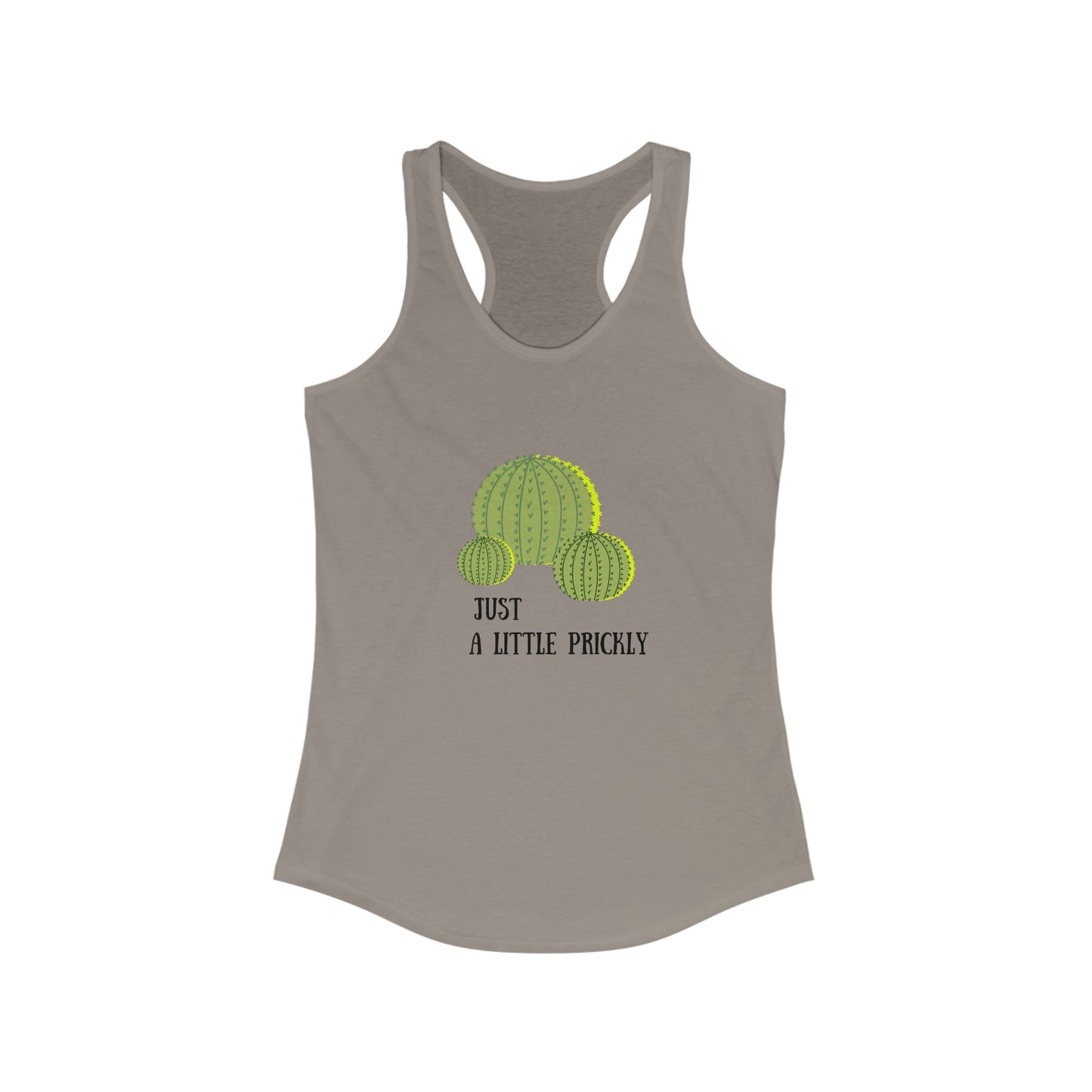 A Little Prickly Women's Ideal Racerback Tank