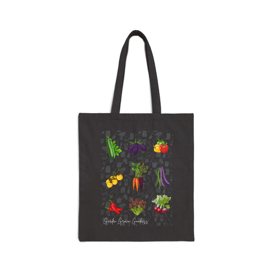 Garden Grown Cotton Canvas Tote Bag