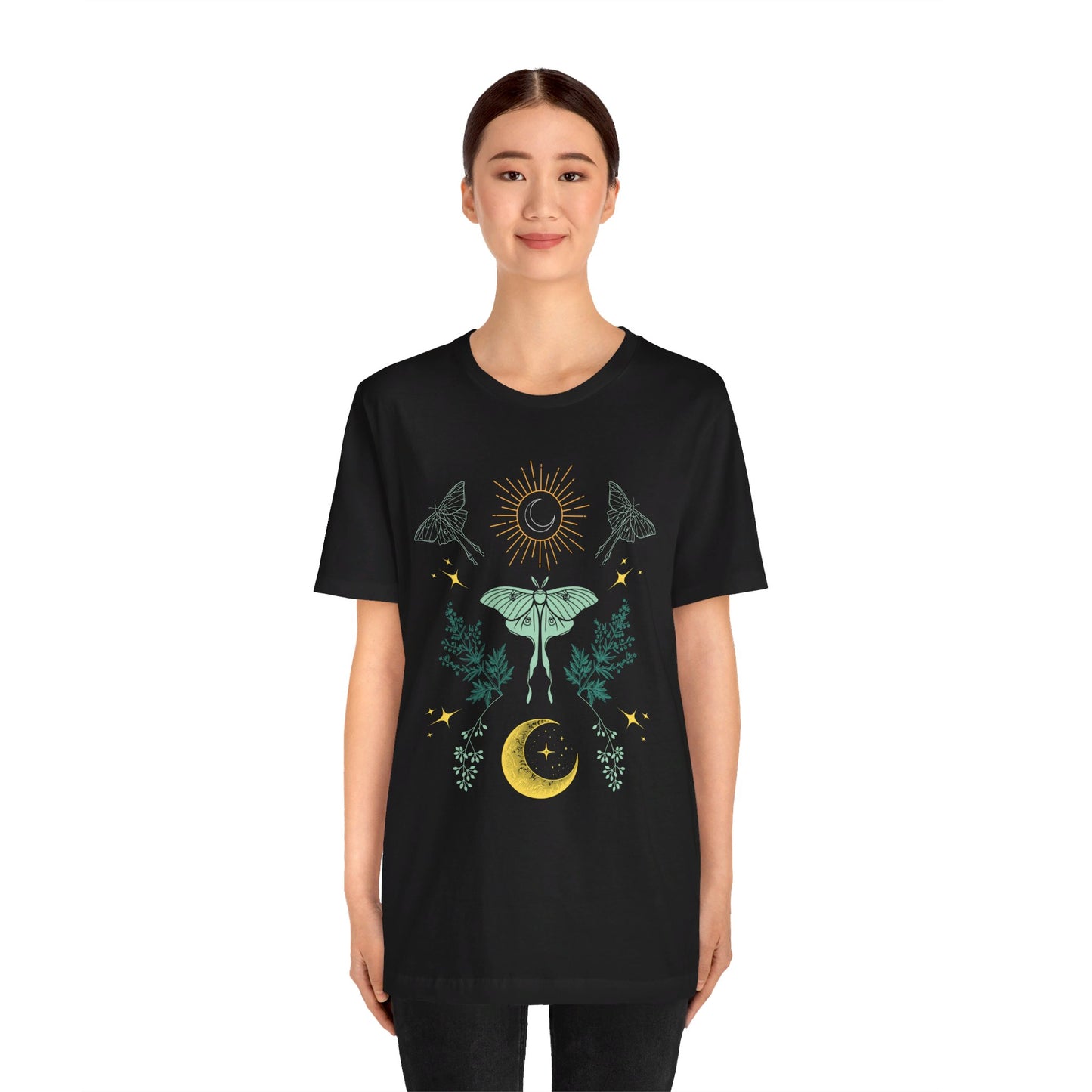 Luna Moth Unisex Jersey Short Sleeve Tee