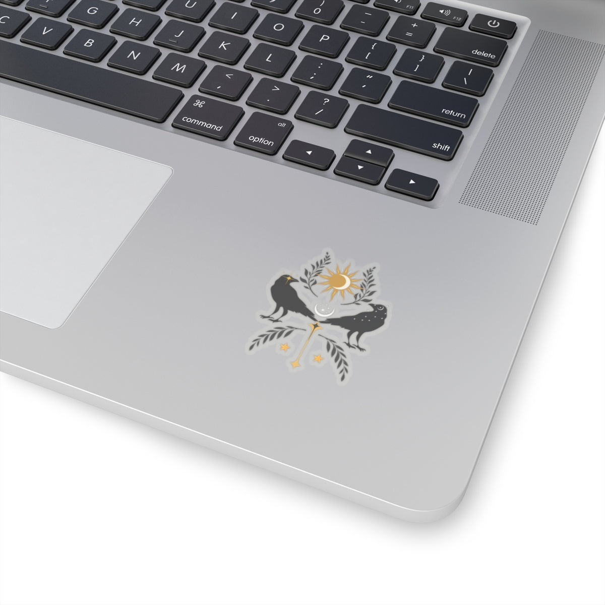 Sun-Moon Crow Kiss-Cut Stickers