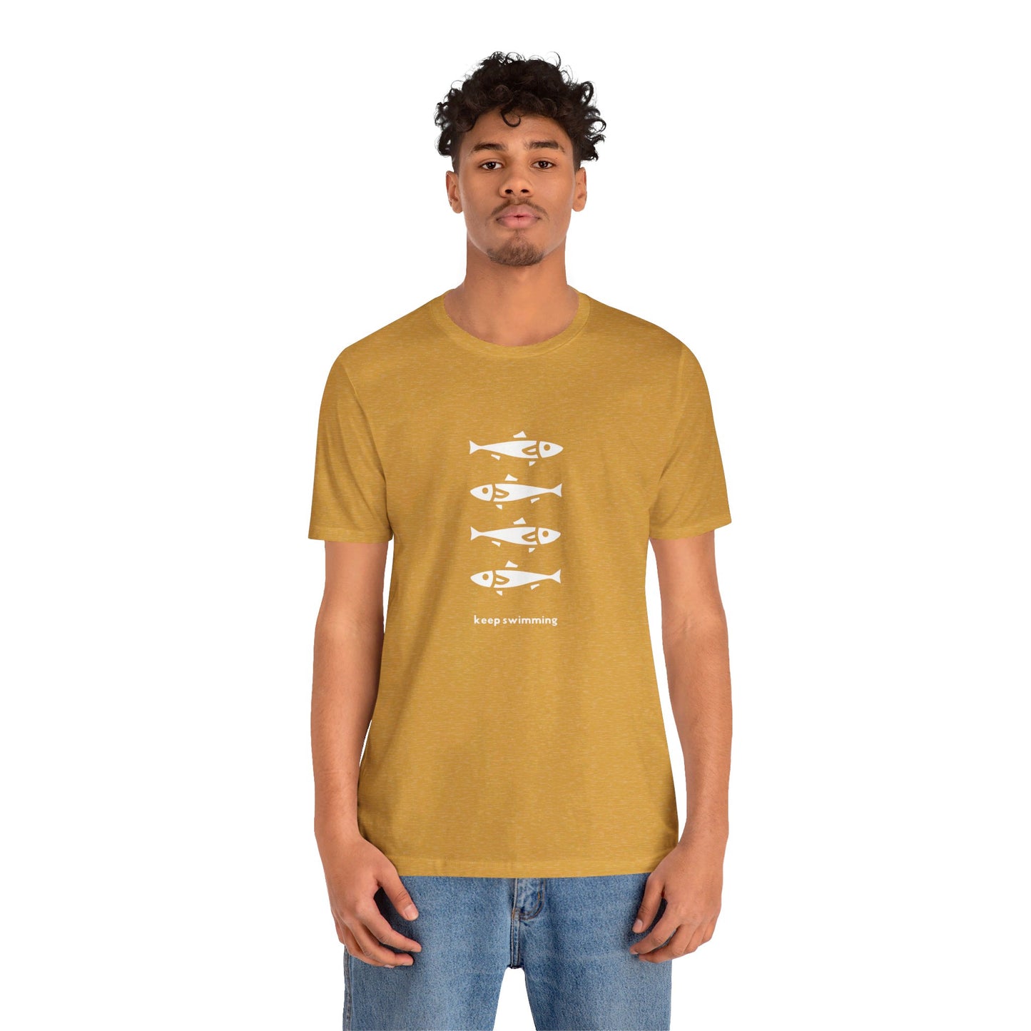 Keep Swimming Unisex Jersey Short Sleeve Tee
