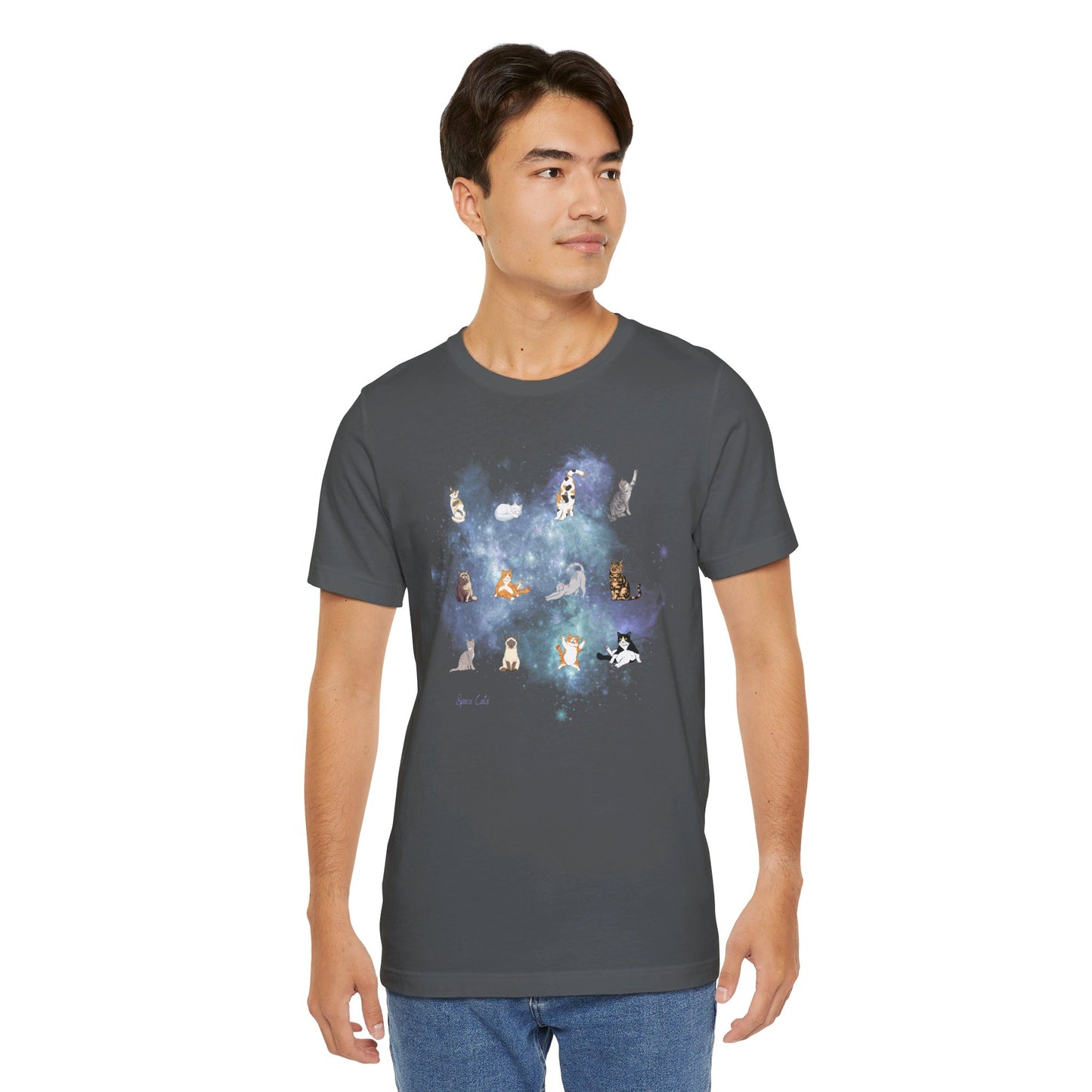 Space Cats - Unisex Jersey Short Sleeve Tee