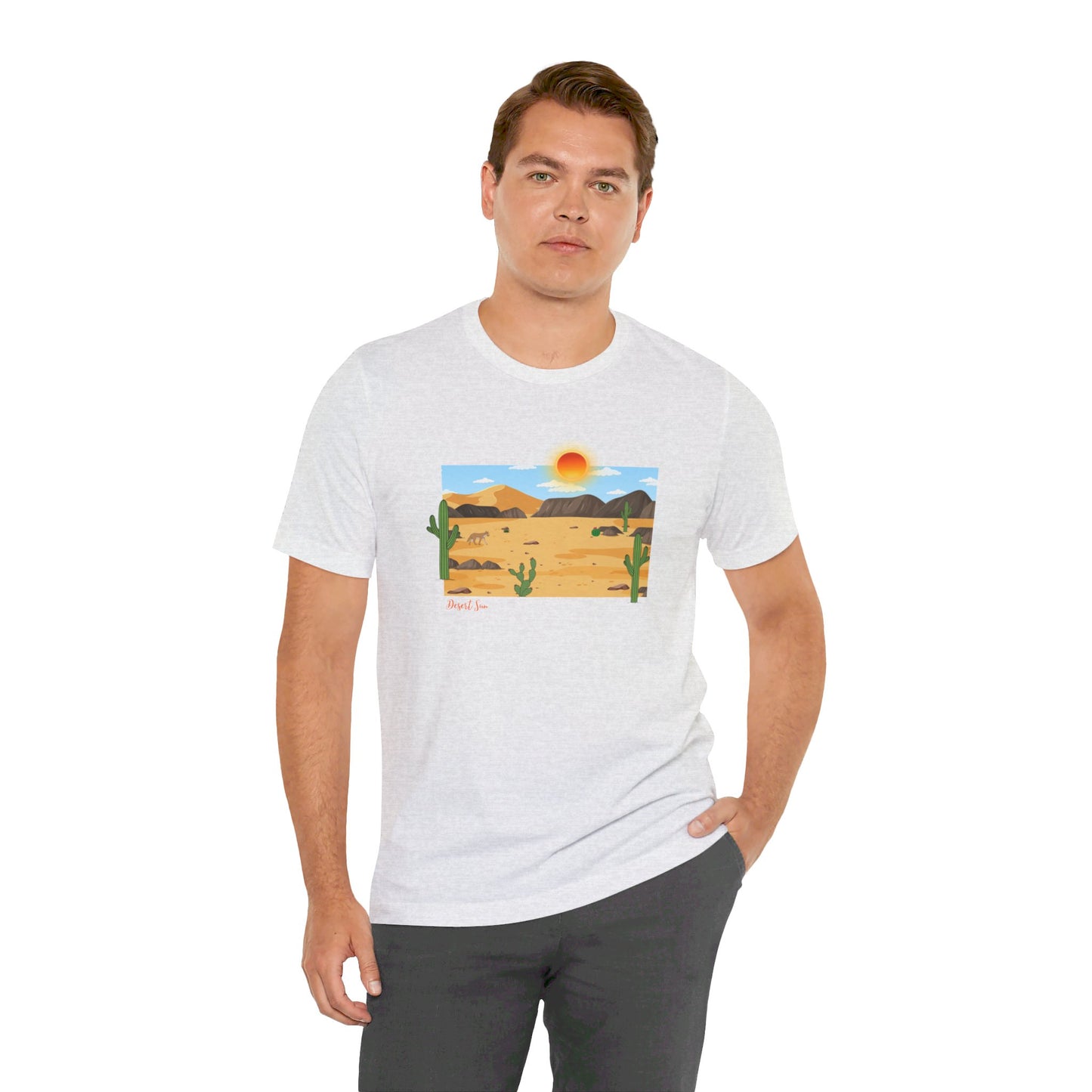 Desert Sun-Unisex Jersey Short Sleeve Tee