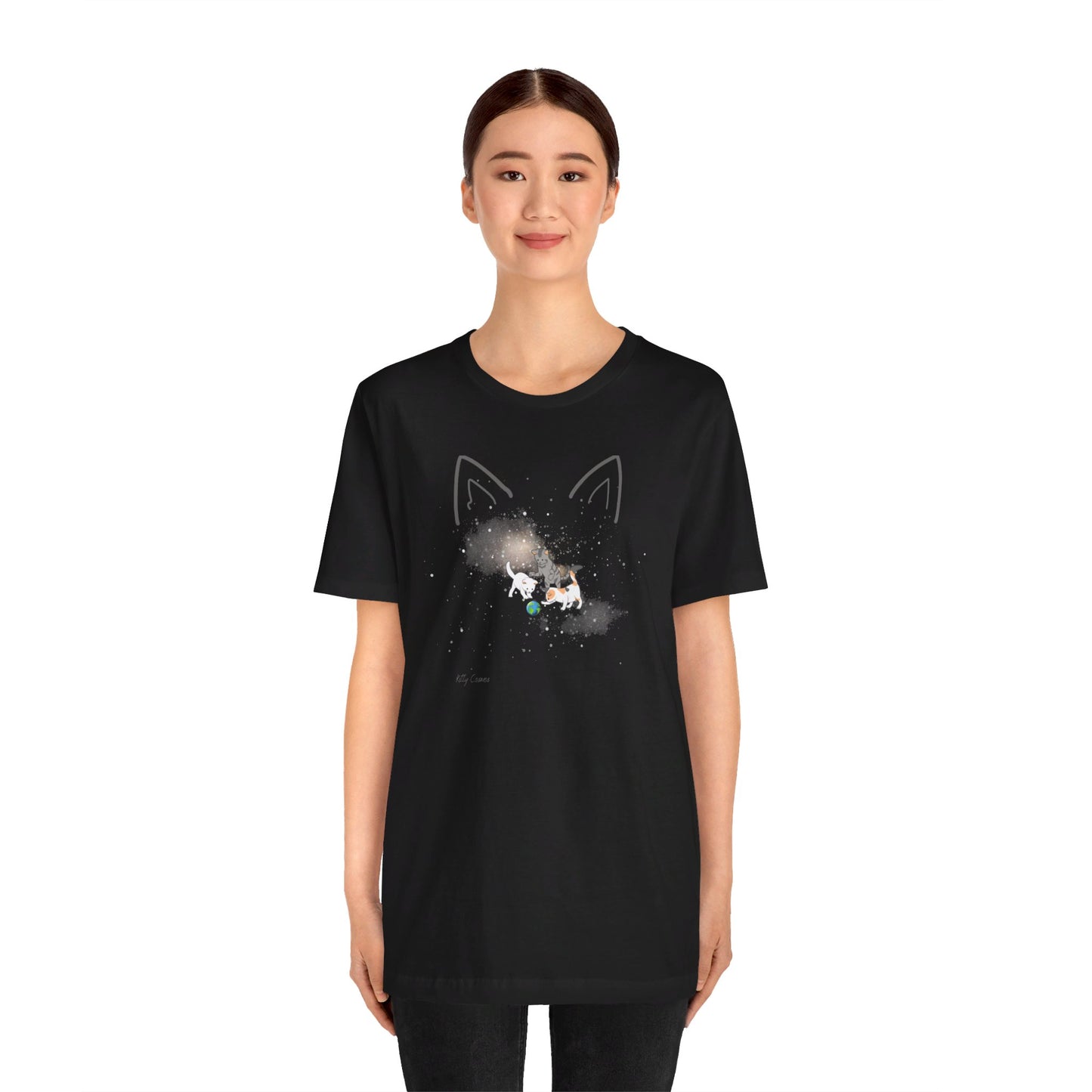 Kitty Cosmos - Unisex Jersey Short Sleeve Tee