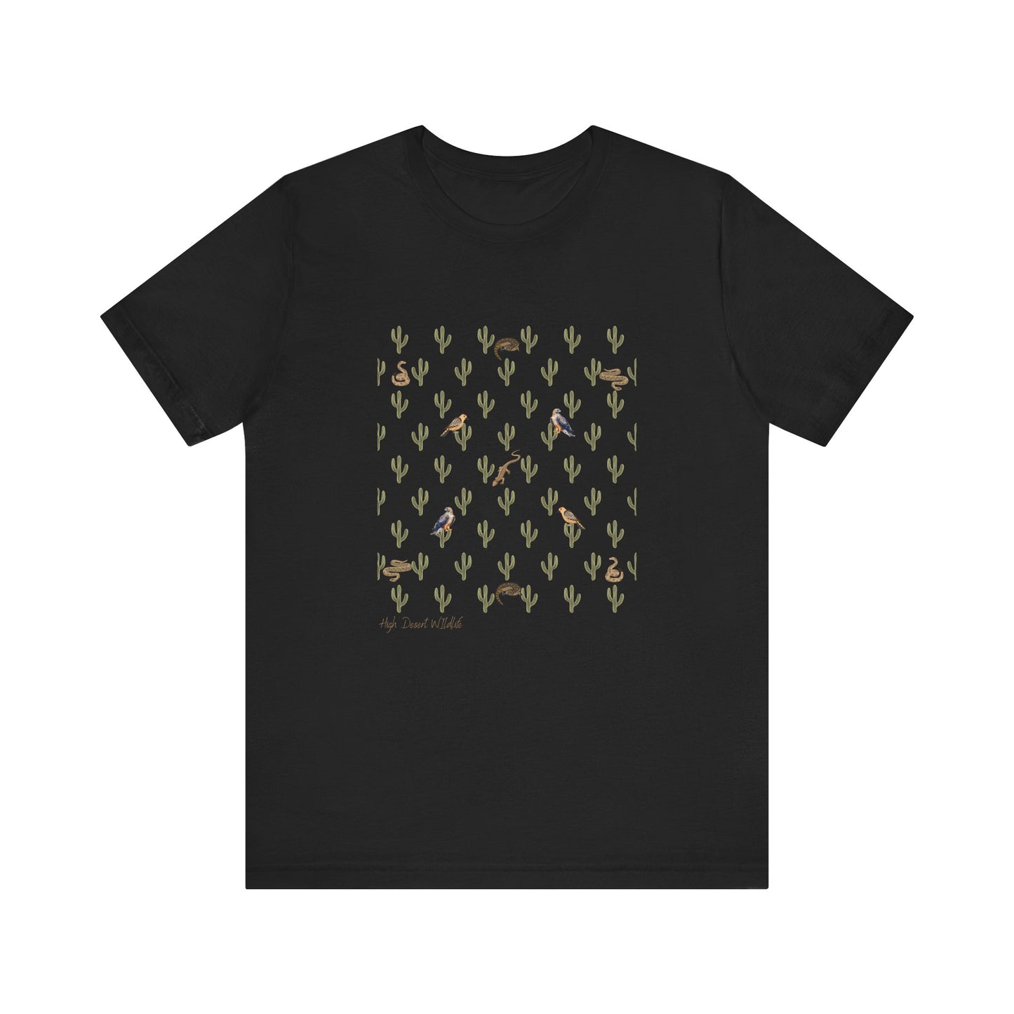 High Desert Wildlife II- Unisex Jersey Short Sleeve Tee