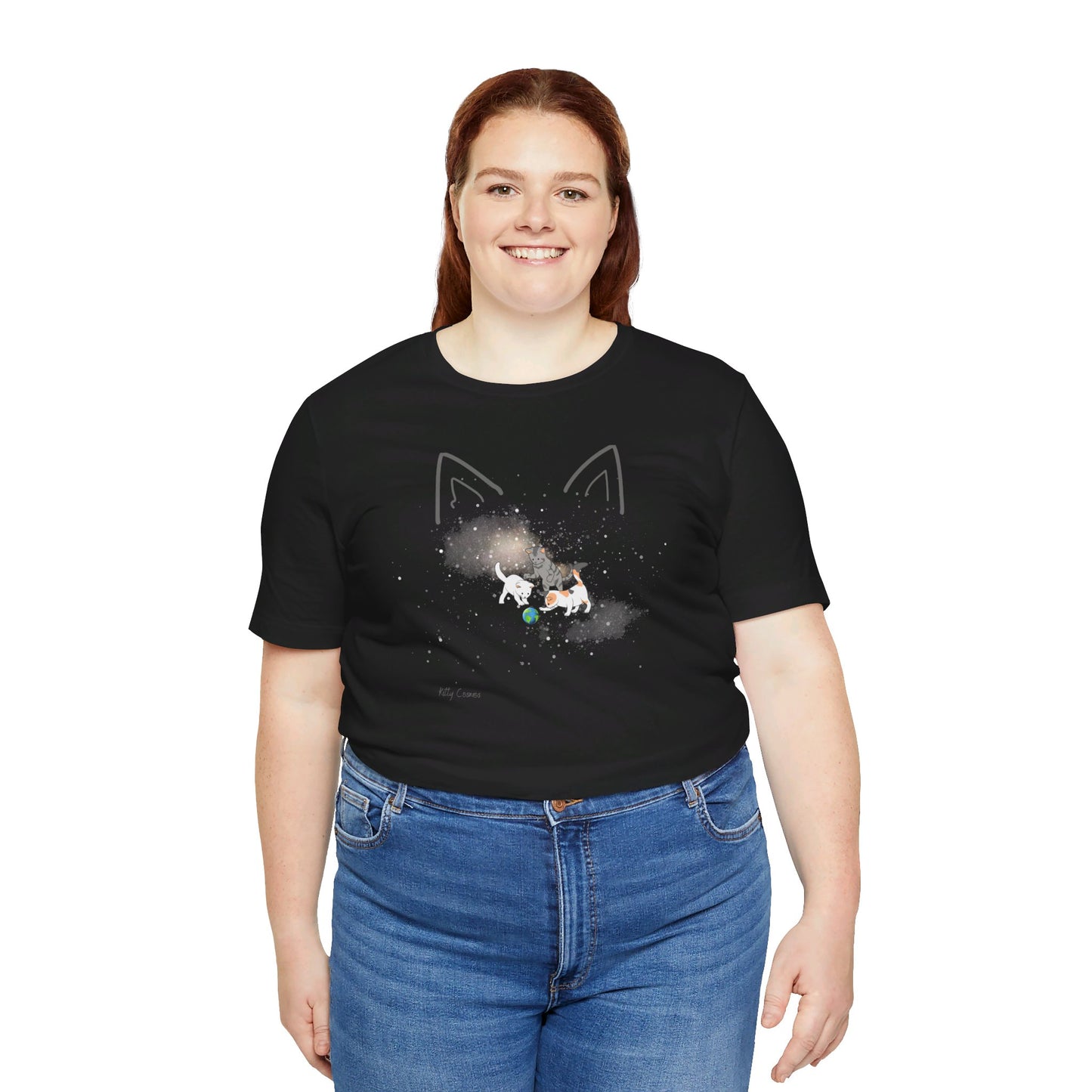 Kitty Cosmos - Unisex Jersey Short Sleeve Tee